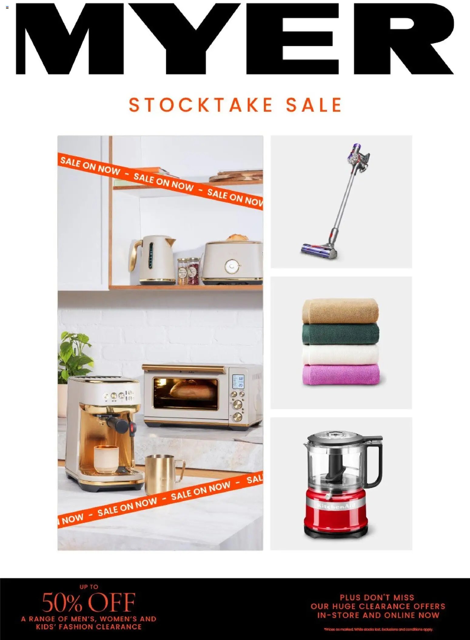 Myer Stocktake Sale (2026-05-25 - 2026-07-05) | 1
