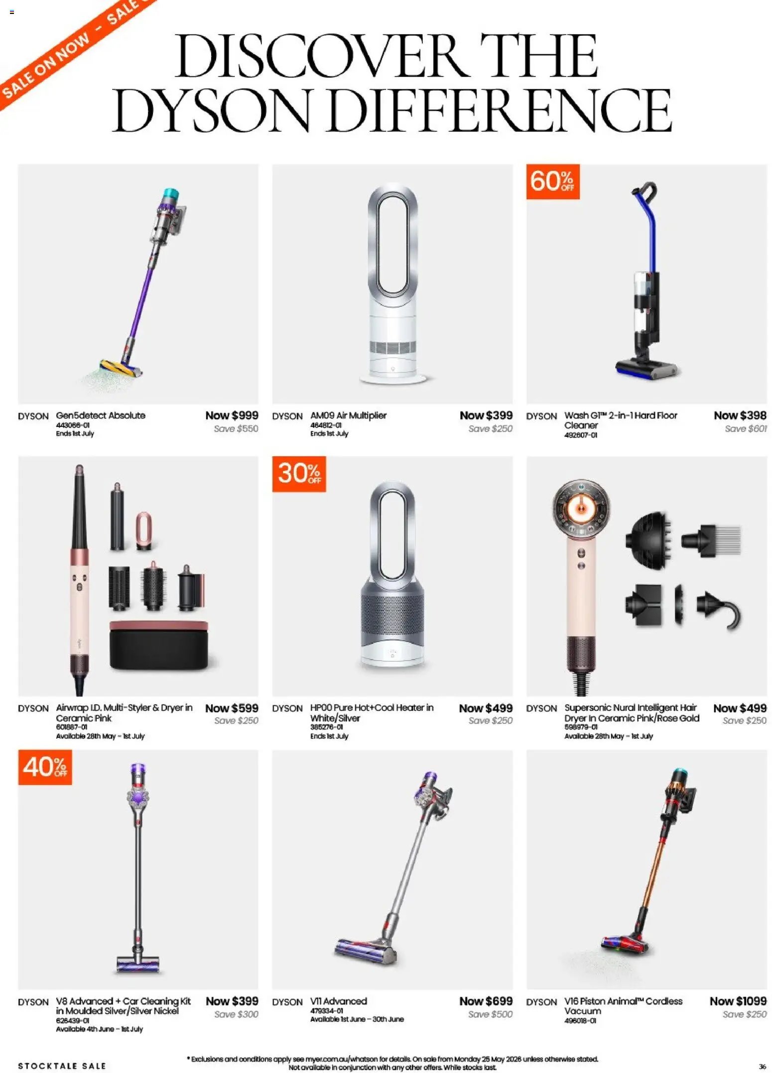 Myer Stocktake Sale (2026-05-25 - 2026-07-05) | 36