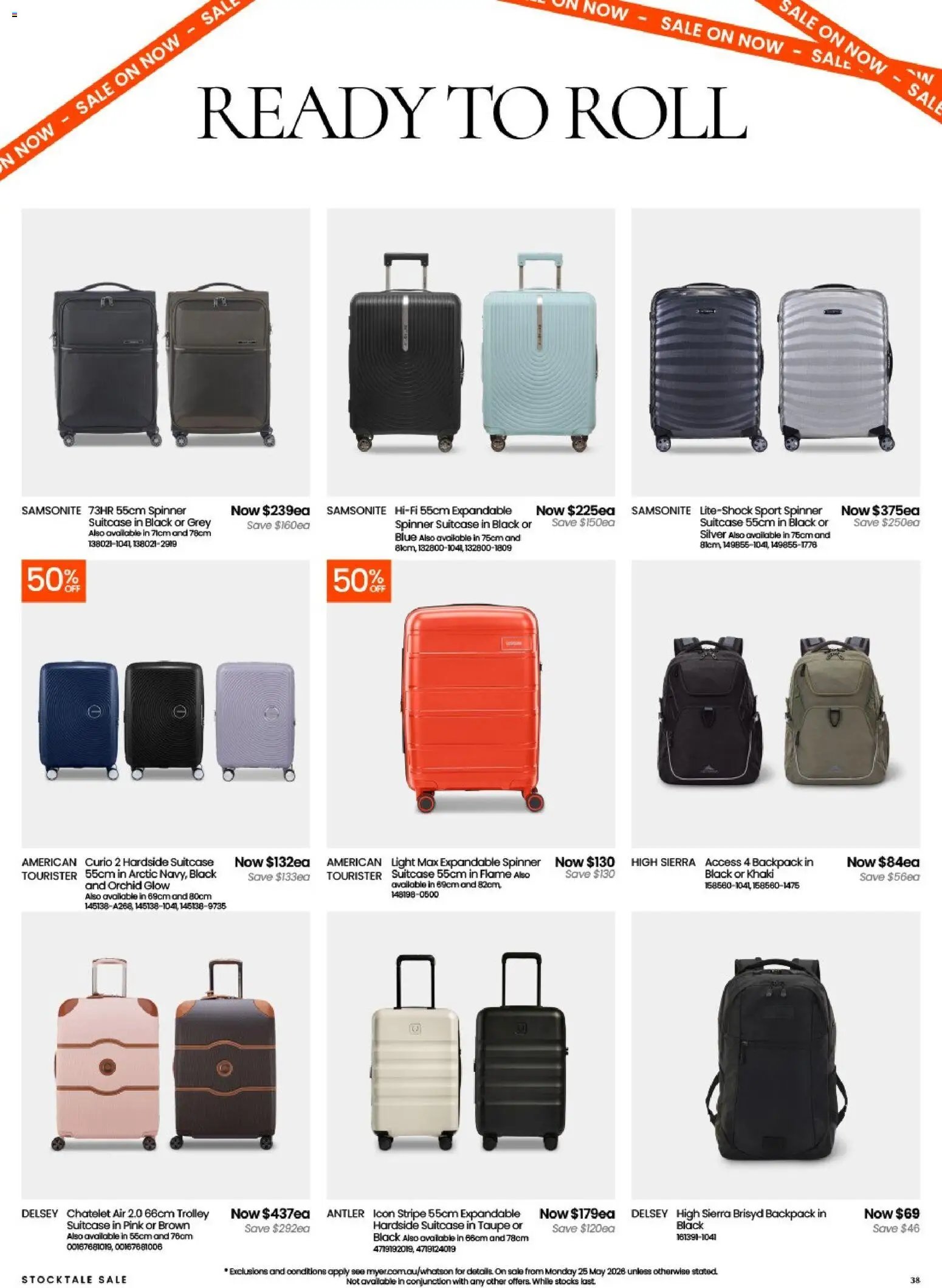 Myer Stocktake Sale (2026-05-25 - 2026-07-05) | 38
