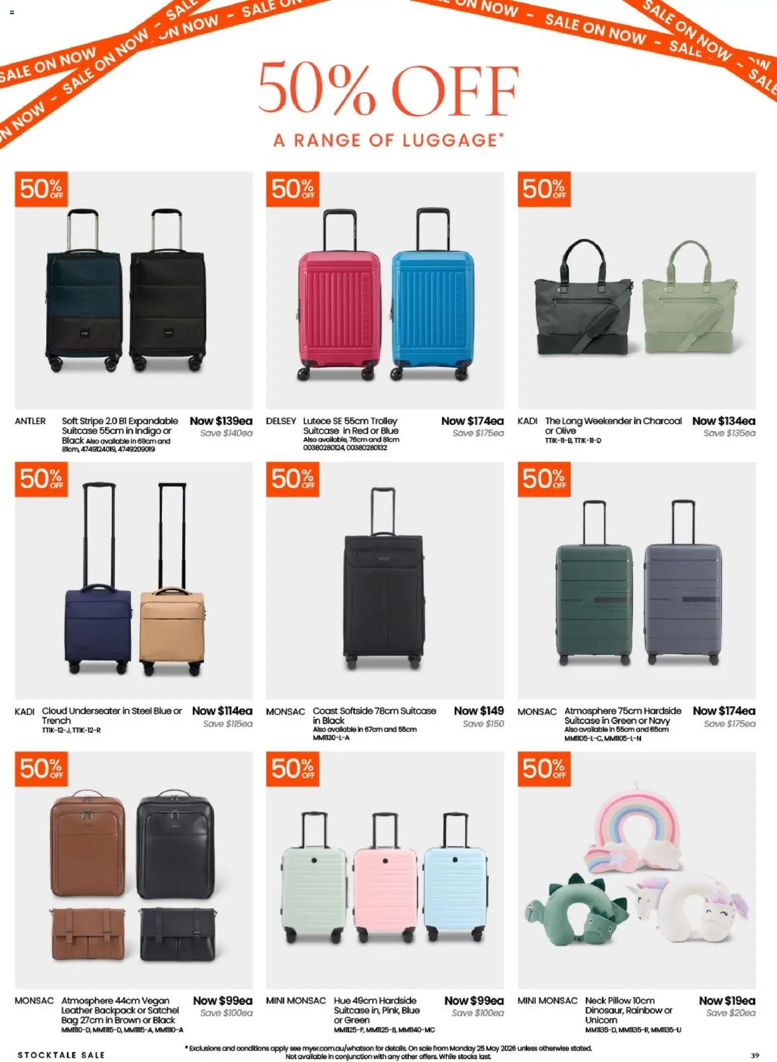 Myer Stocktake Sale (2026-05-25 - 2026-07-05) | 39