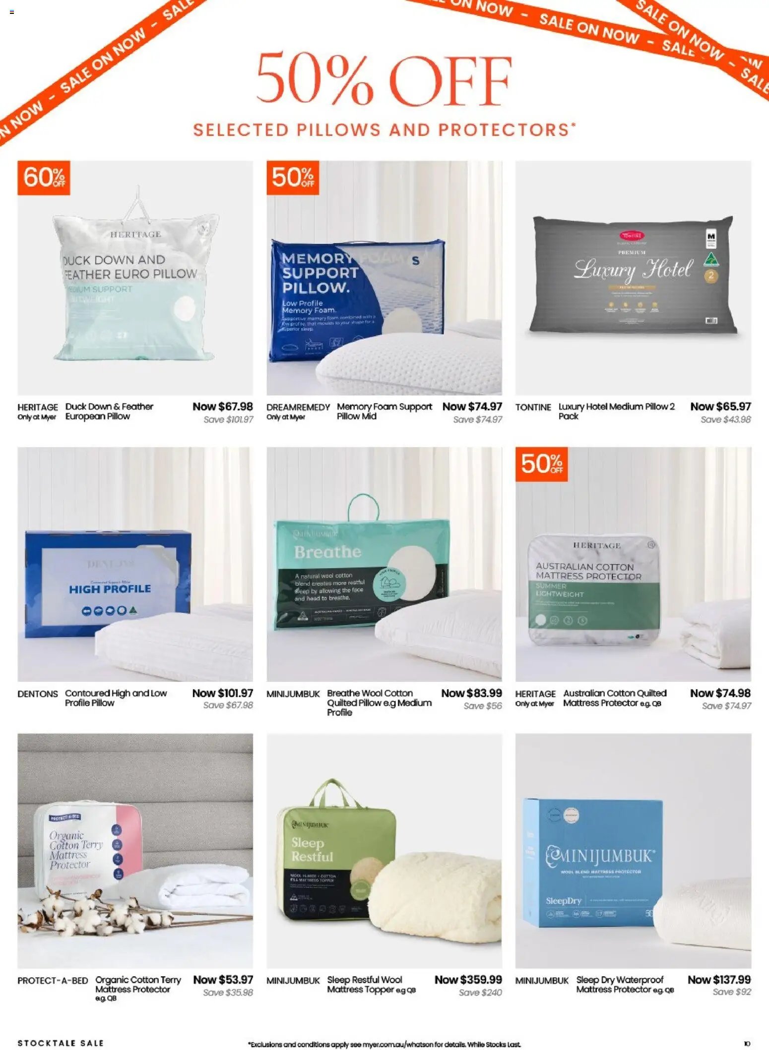 Myer Stocktake Sale (2026-05-25 - 2026-07-05) | 10