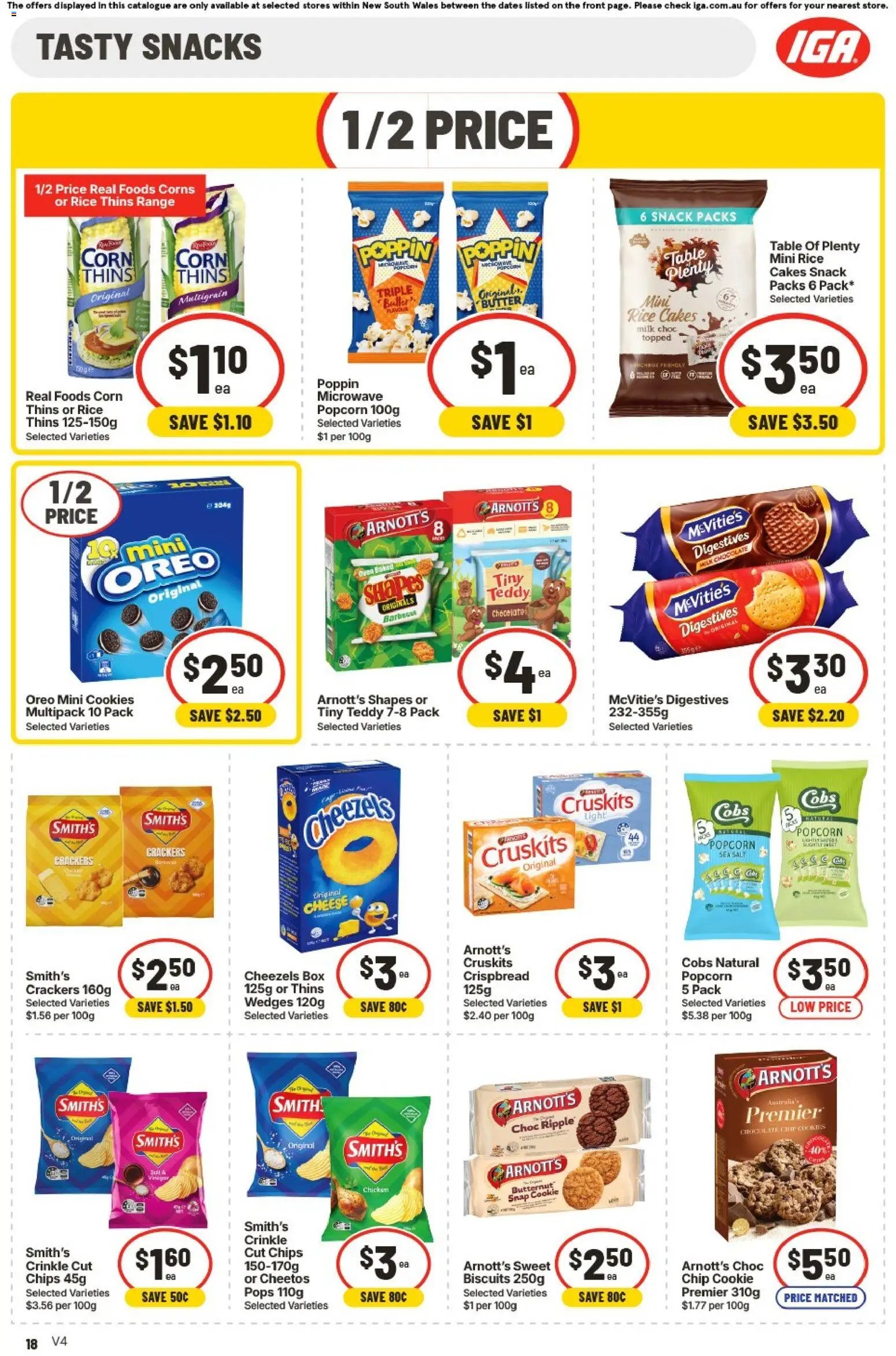 IGA Extra Specials NSW