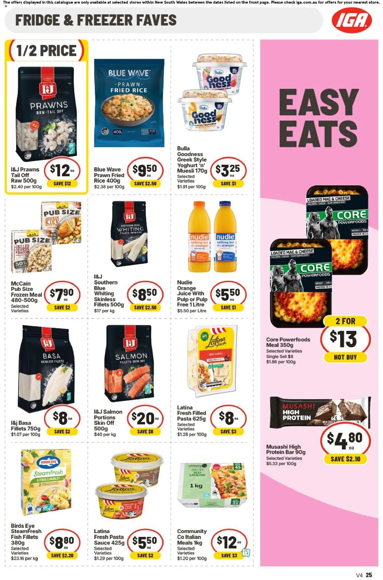 IGA Extra Specials NSW