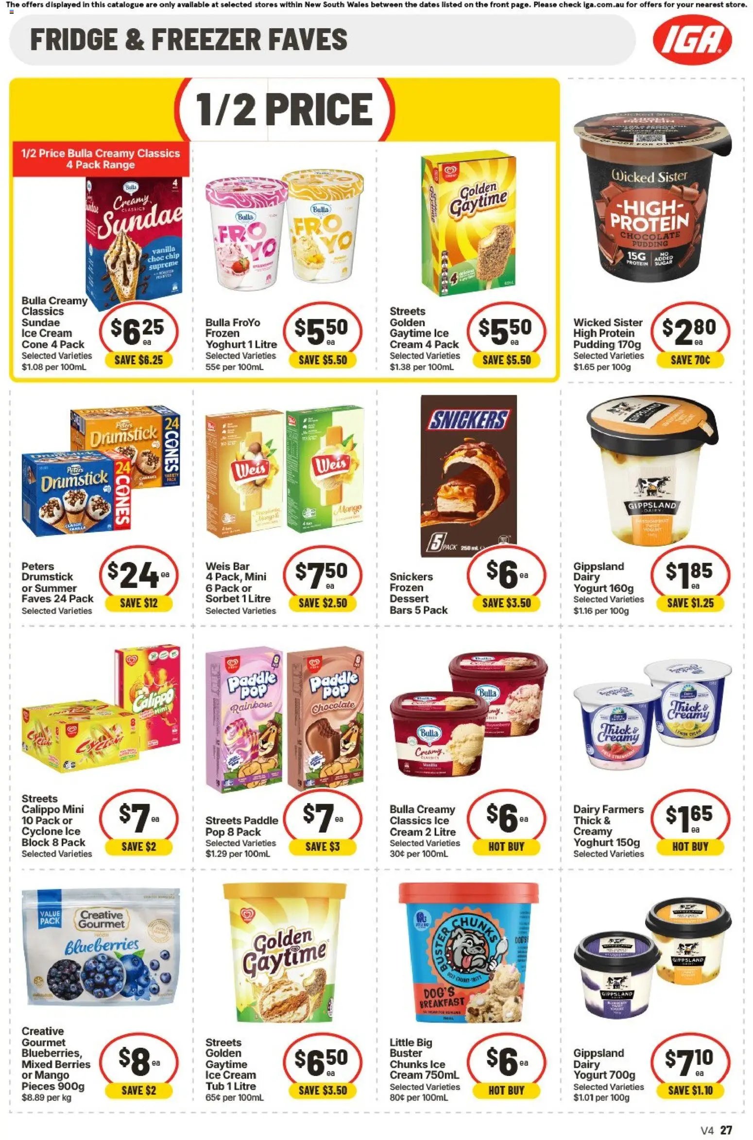 IGA Extra Specials NSW