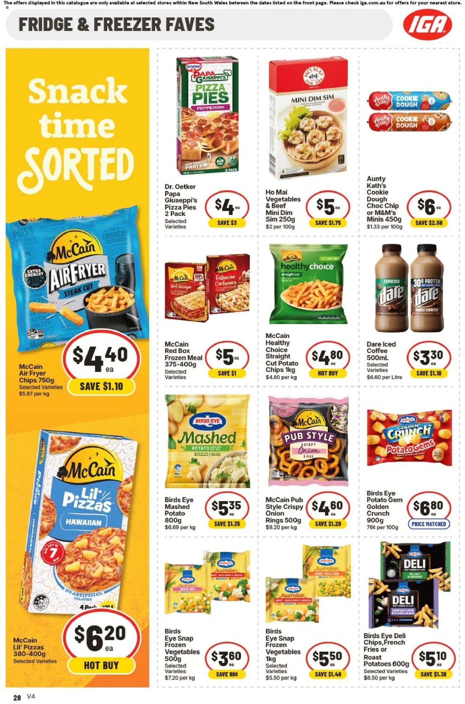 IGA Extra Specials NSW