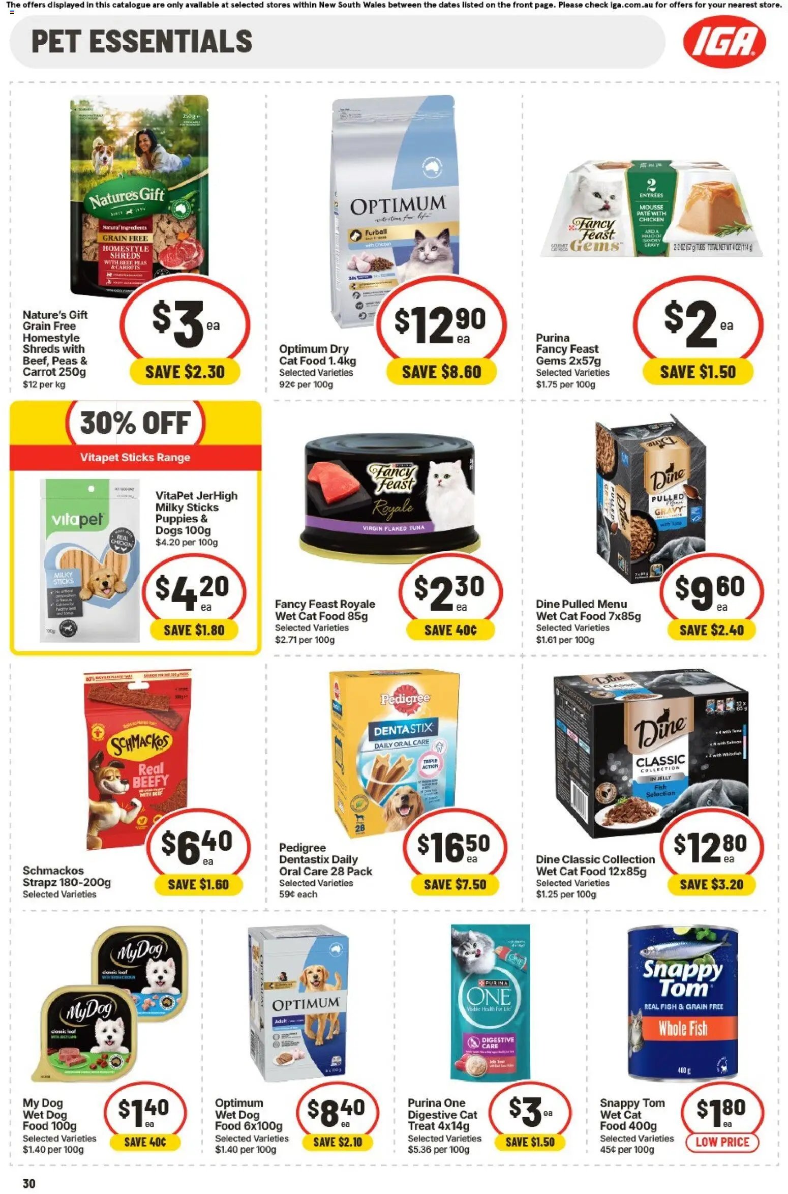 IGA Extra Specials NSW
