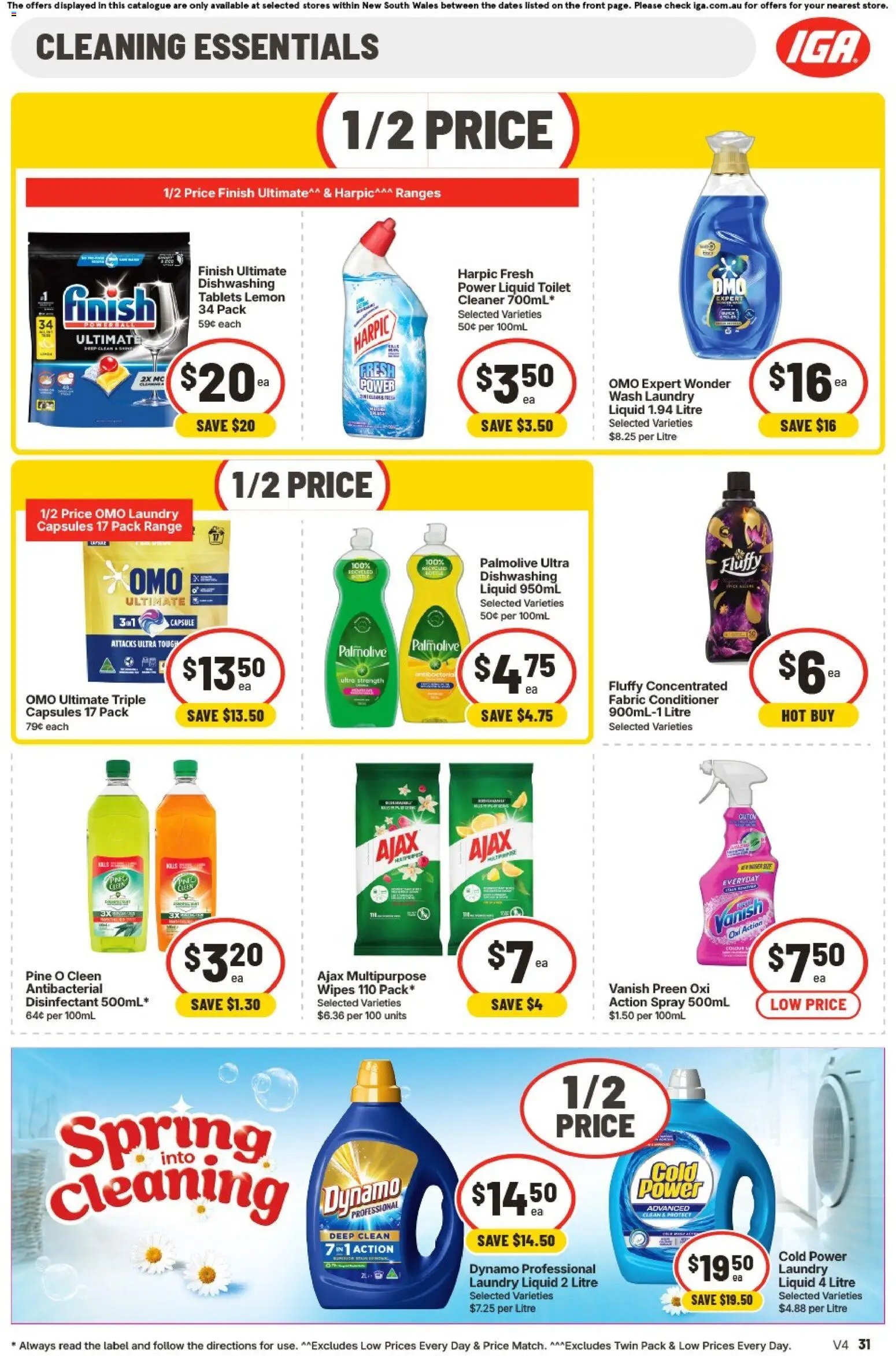 IGA Extra Specials NSW