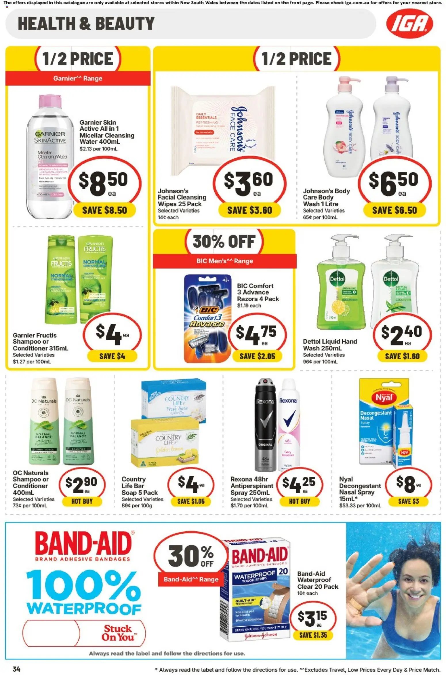 IGA Extra Specials NSW