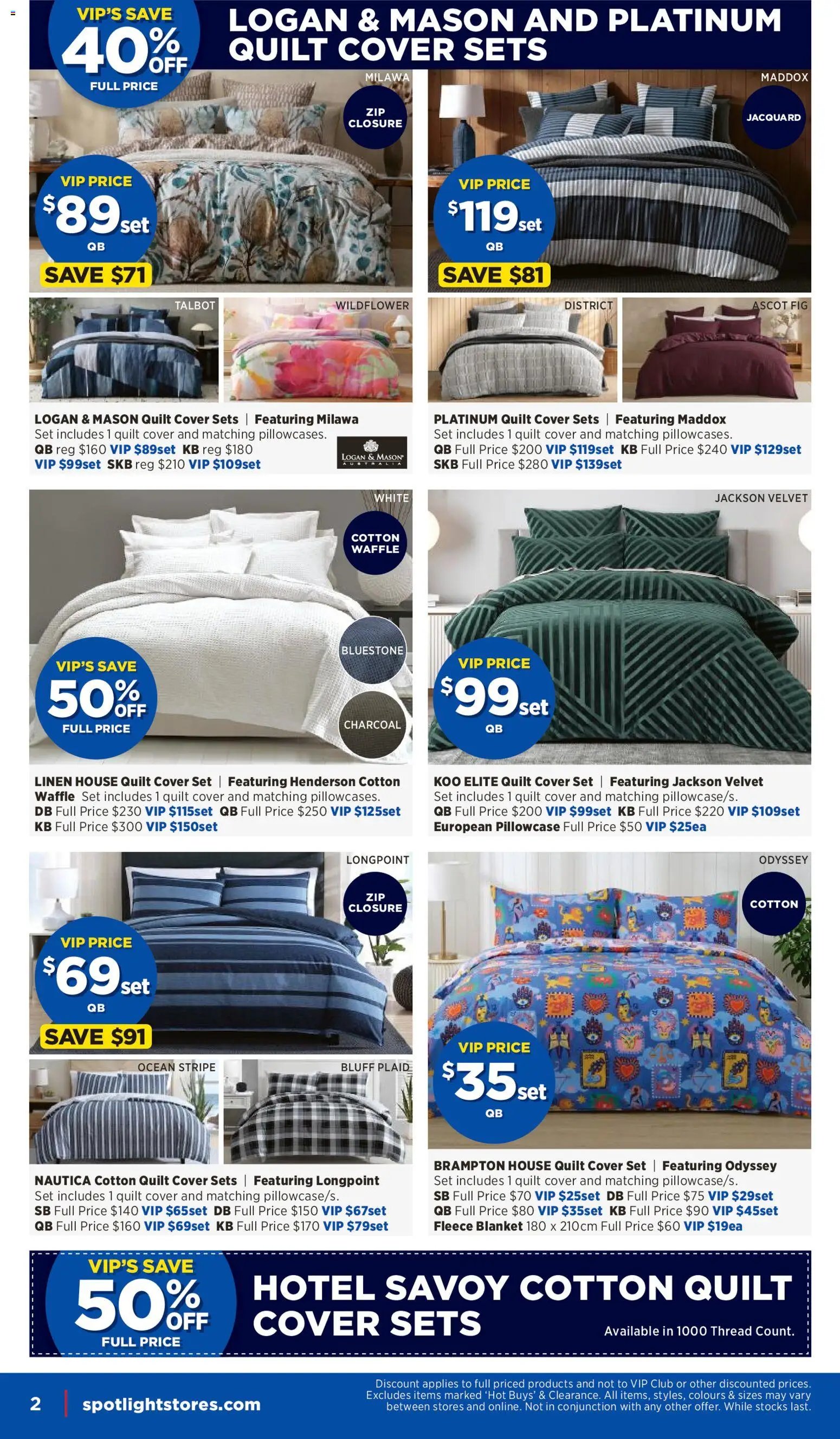 Spotlight catalogue