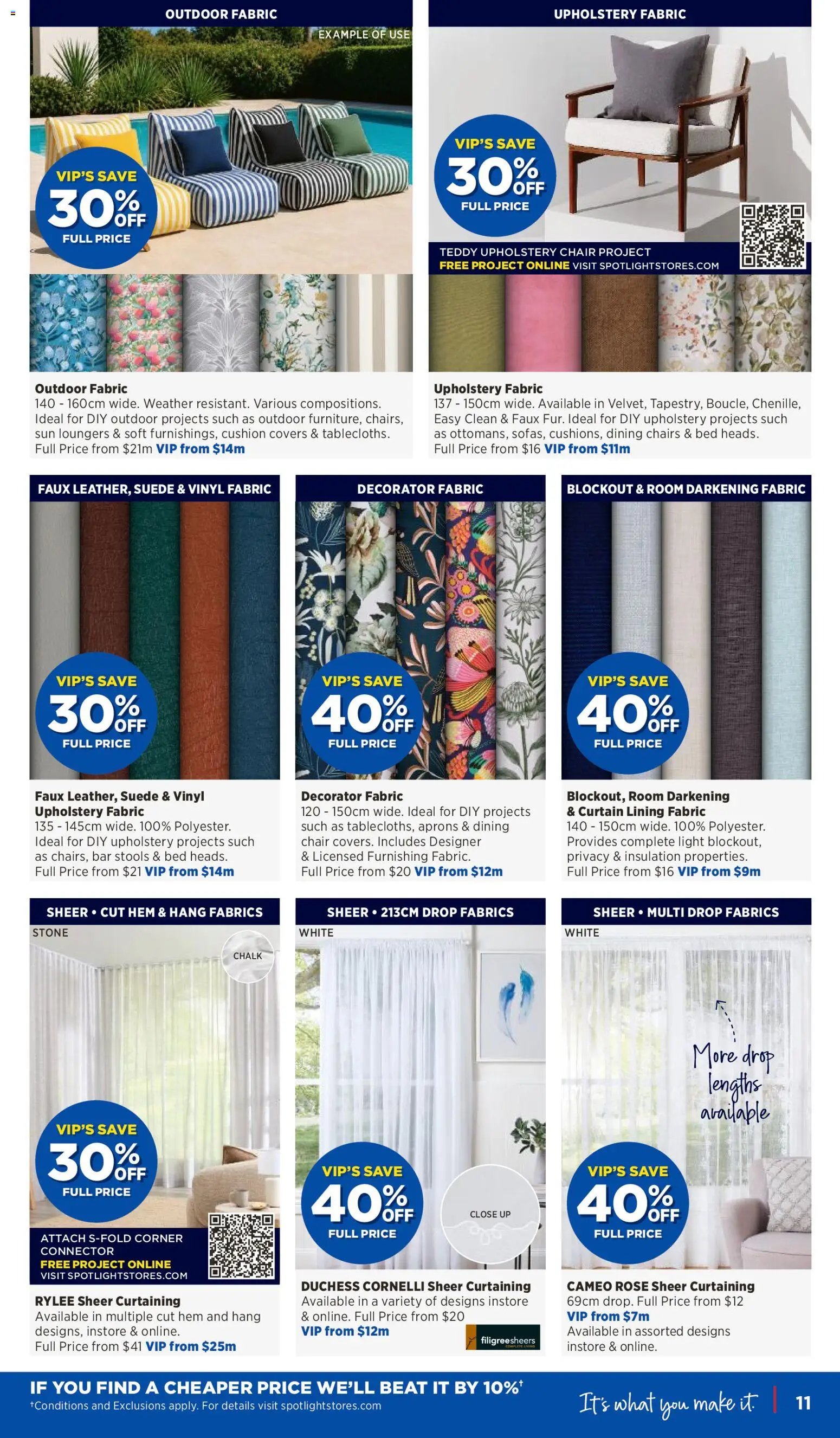 Spotlight catalogue