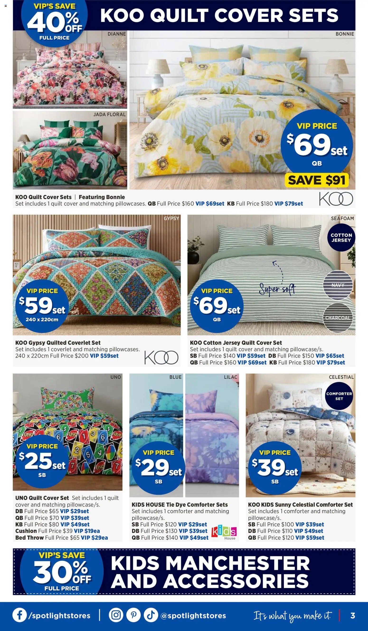 Spotlight catalogue