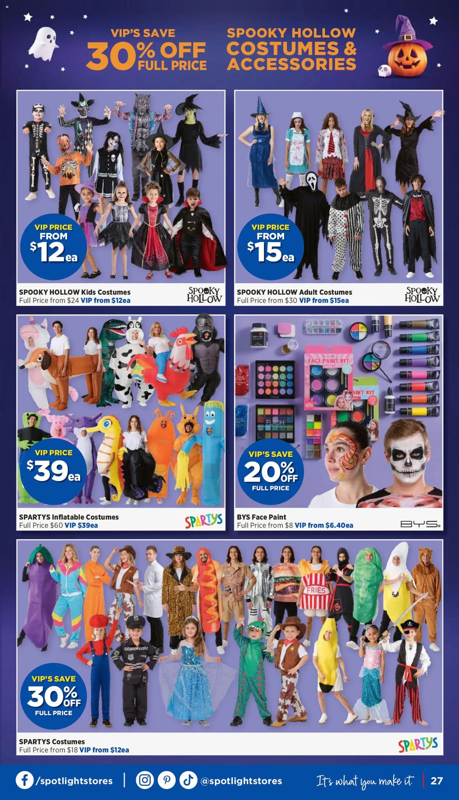 Spotlight catalogue