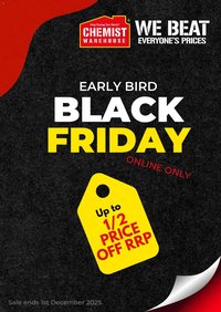 Chemist Warehouse Black Friday (2025-11-13 - 2025-12-01)