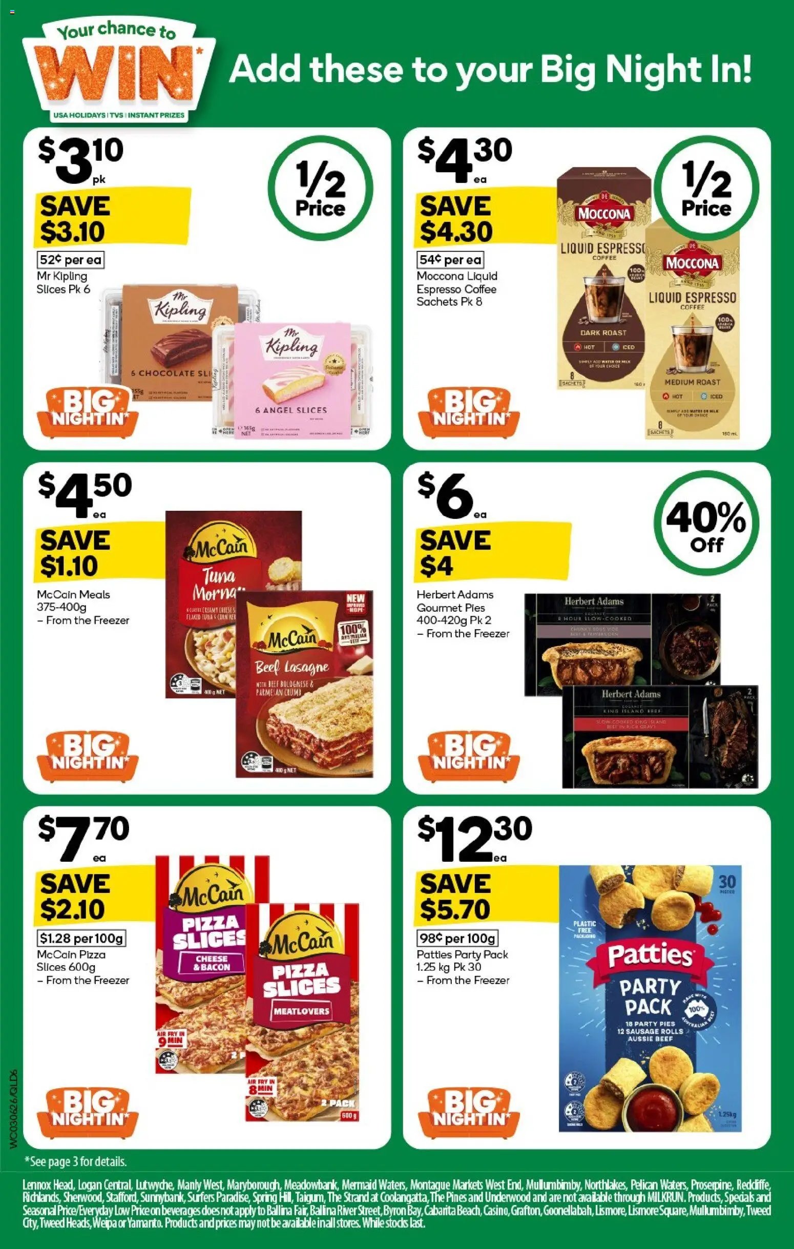 Woolworths catalogue FNQ