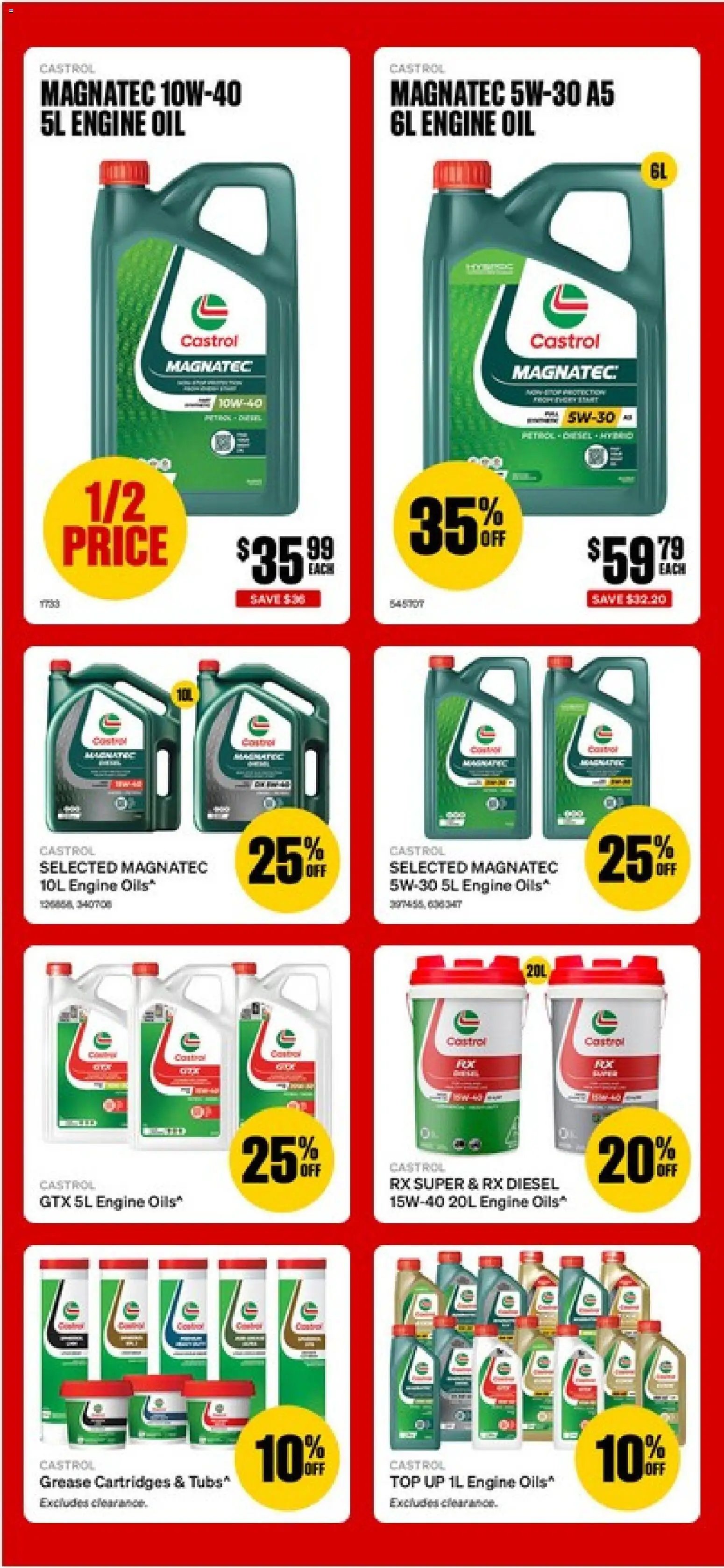 Supercheap Auto catalogue