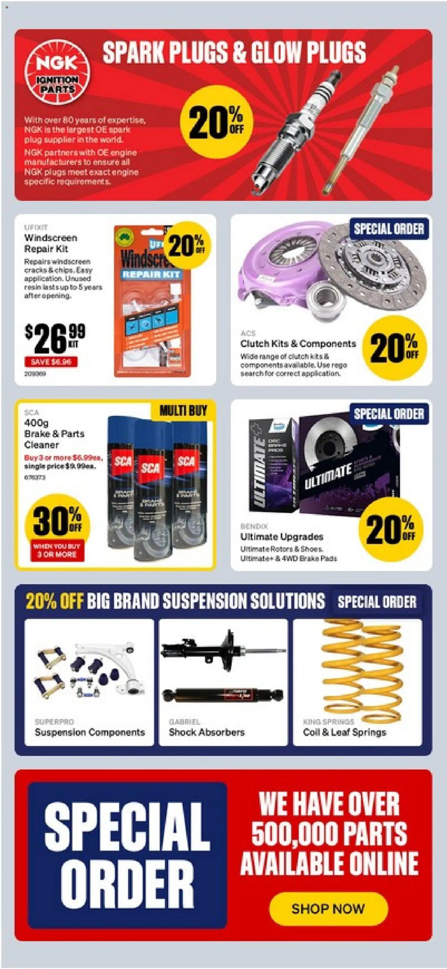 Supercheap Auto catalogue