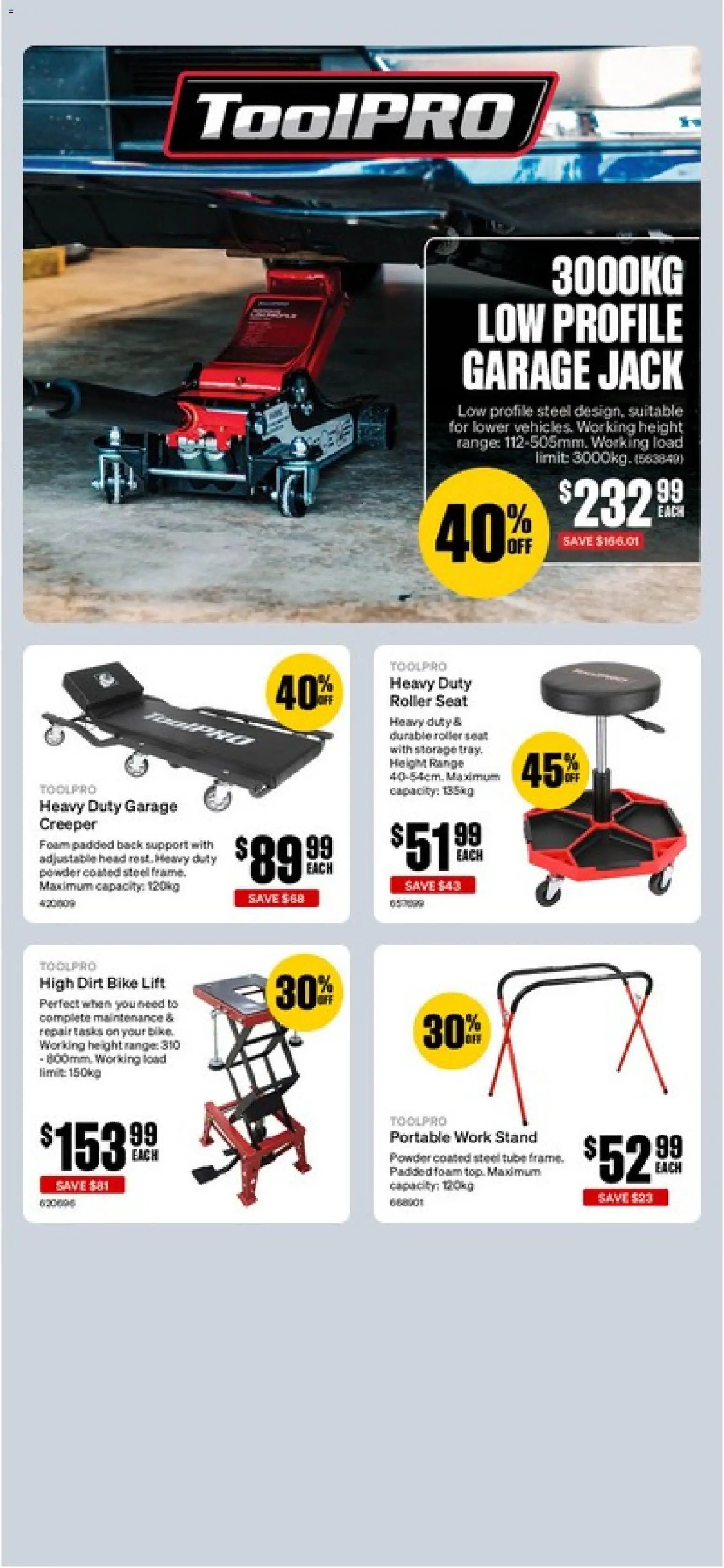 Supercheap Auto catalogue
