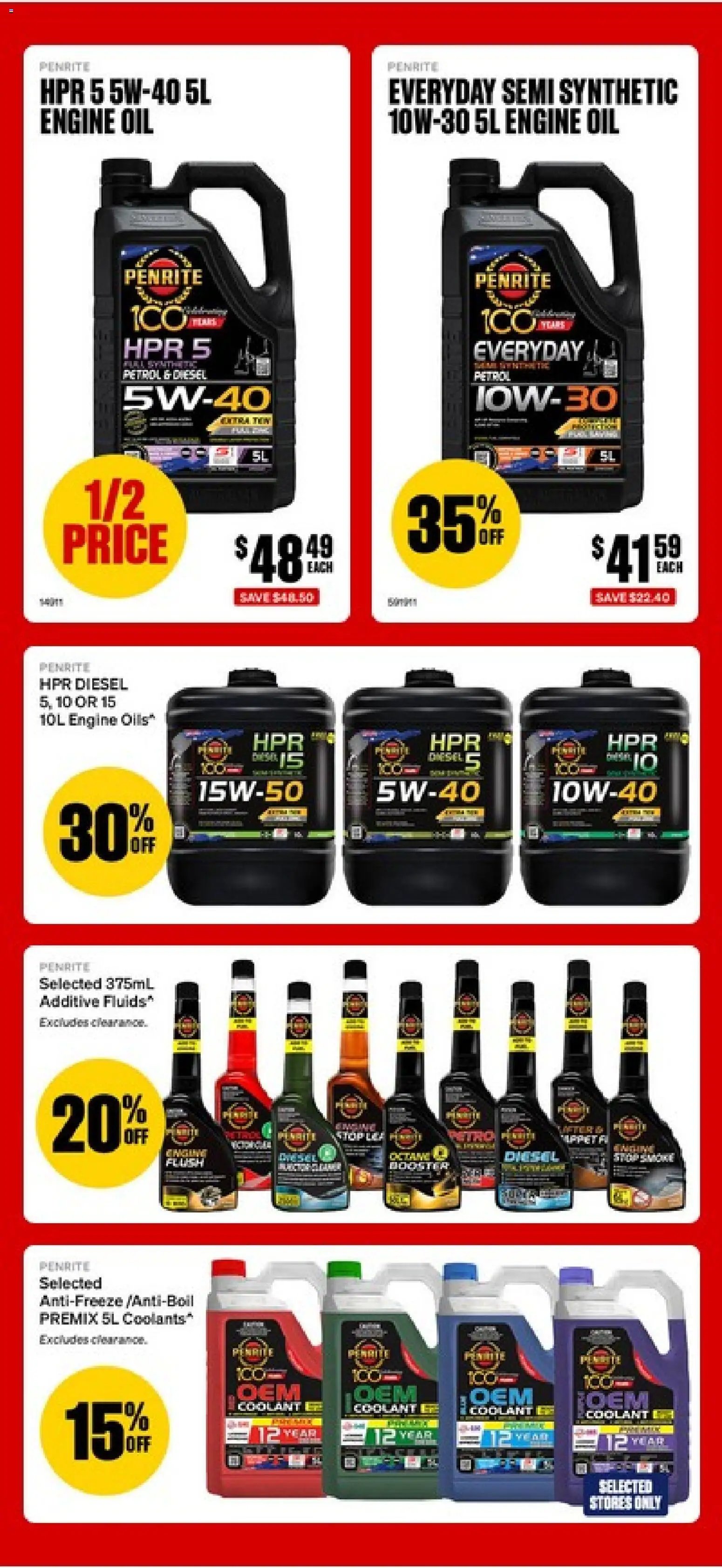Supercheap Auto catalogue