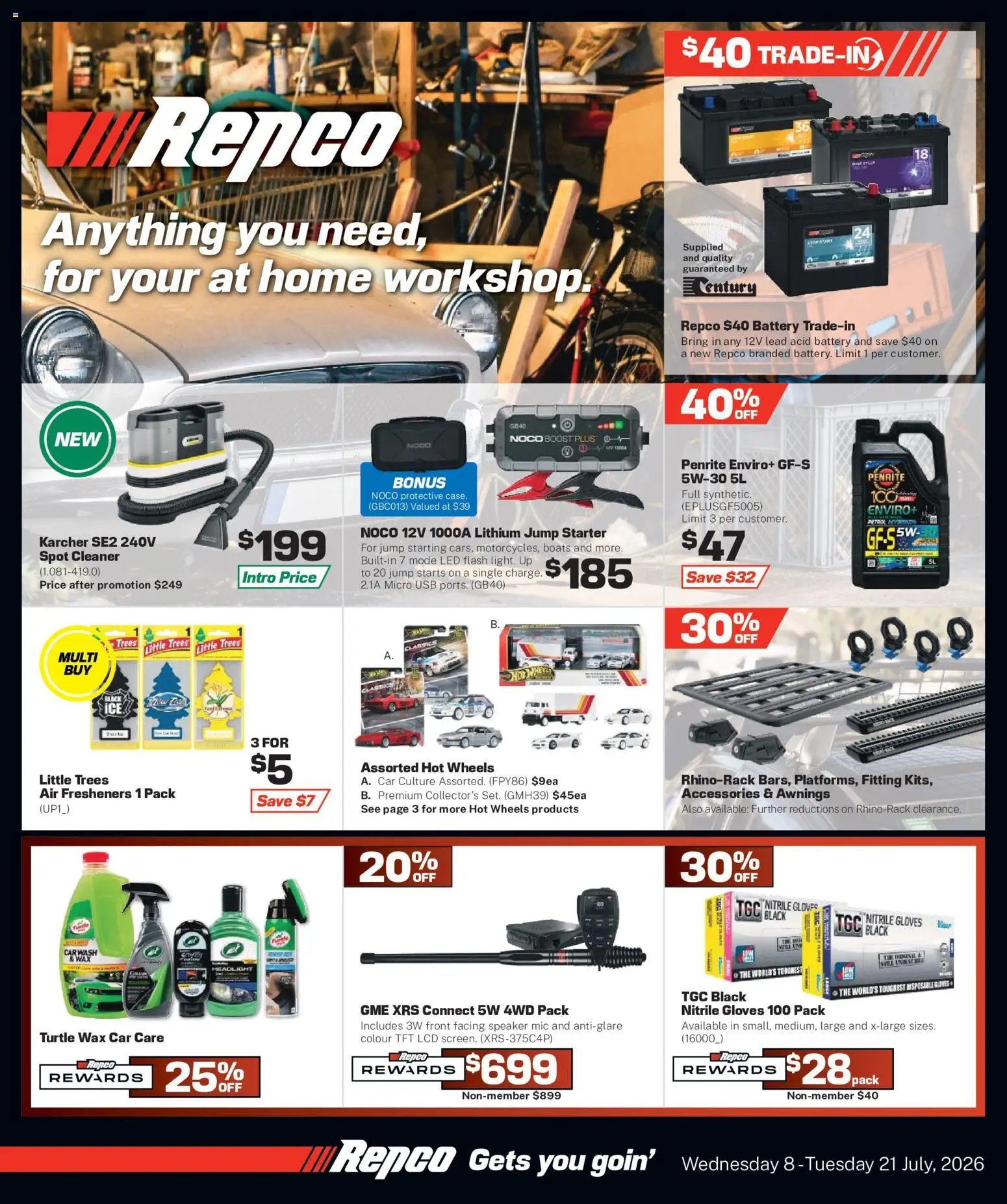 Repco catalogue