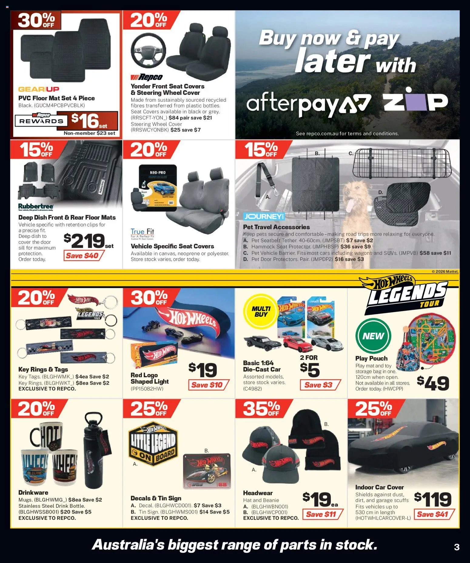 Repco catalogue