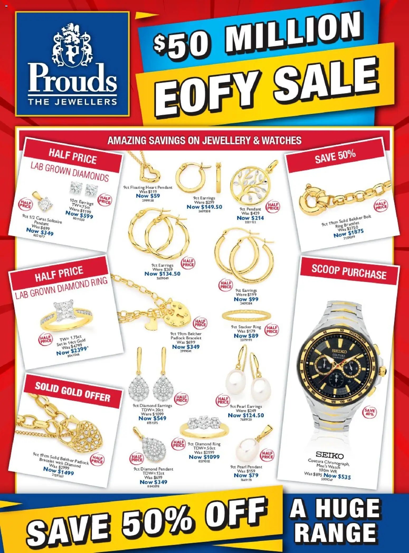 Prouds The Jewellers catalogue