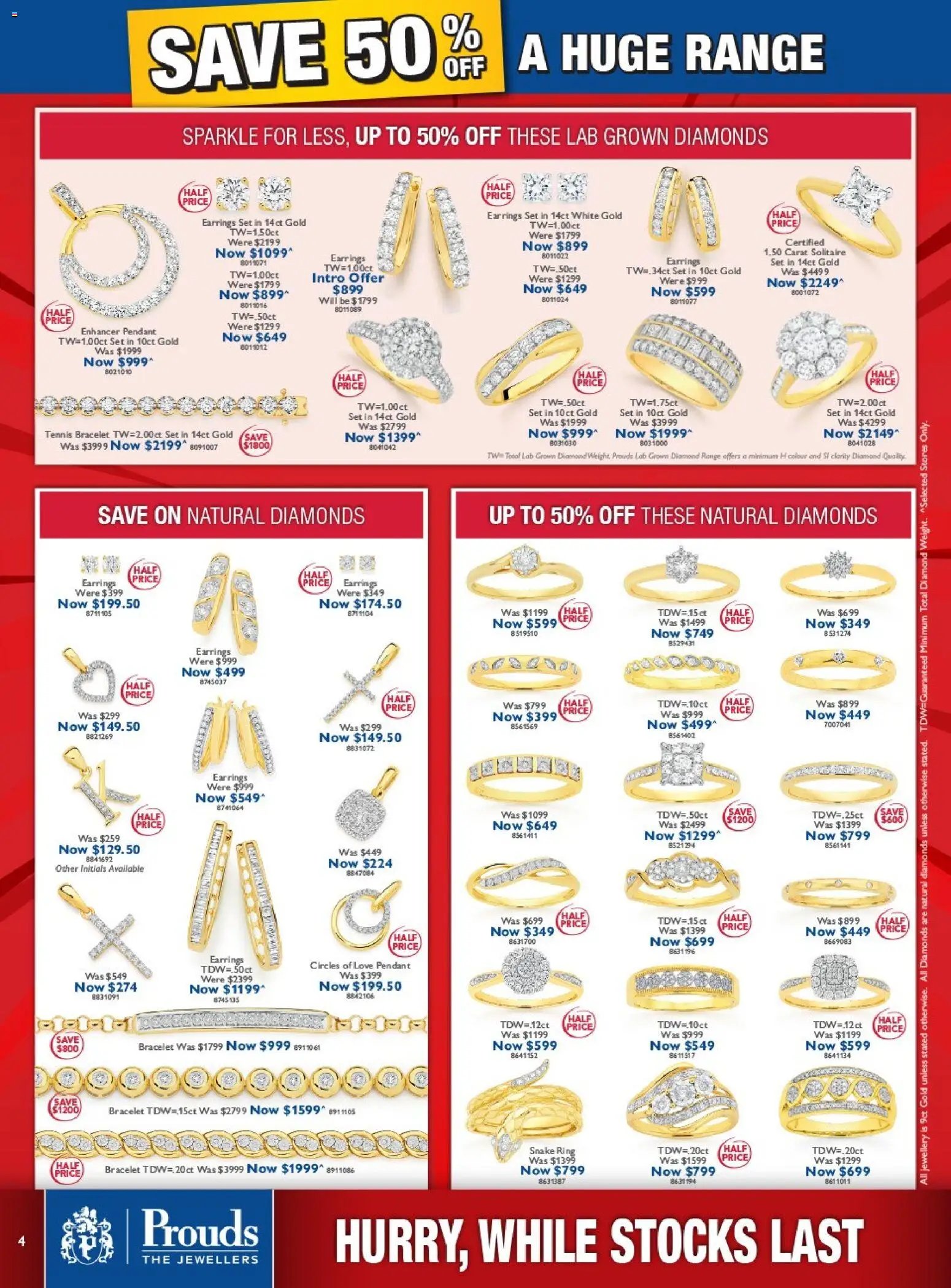 Prouds The Jewellers catalogue