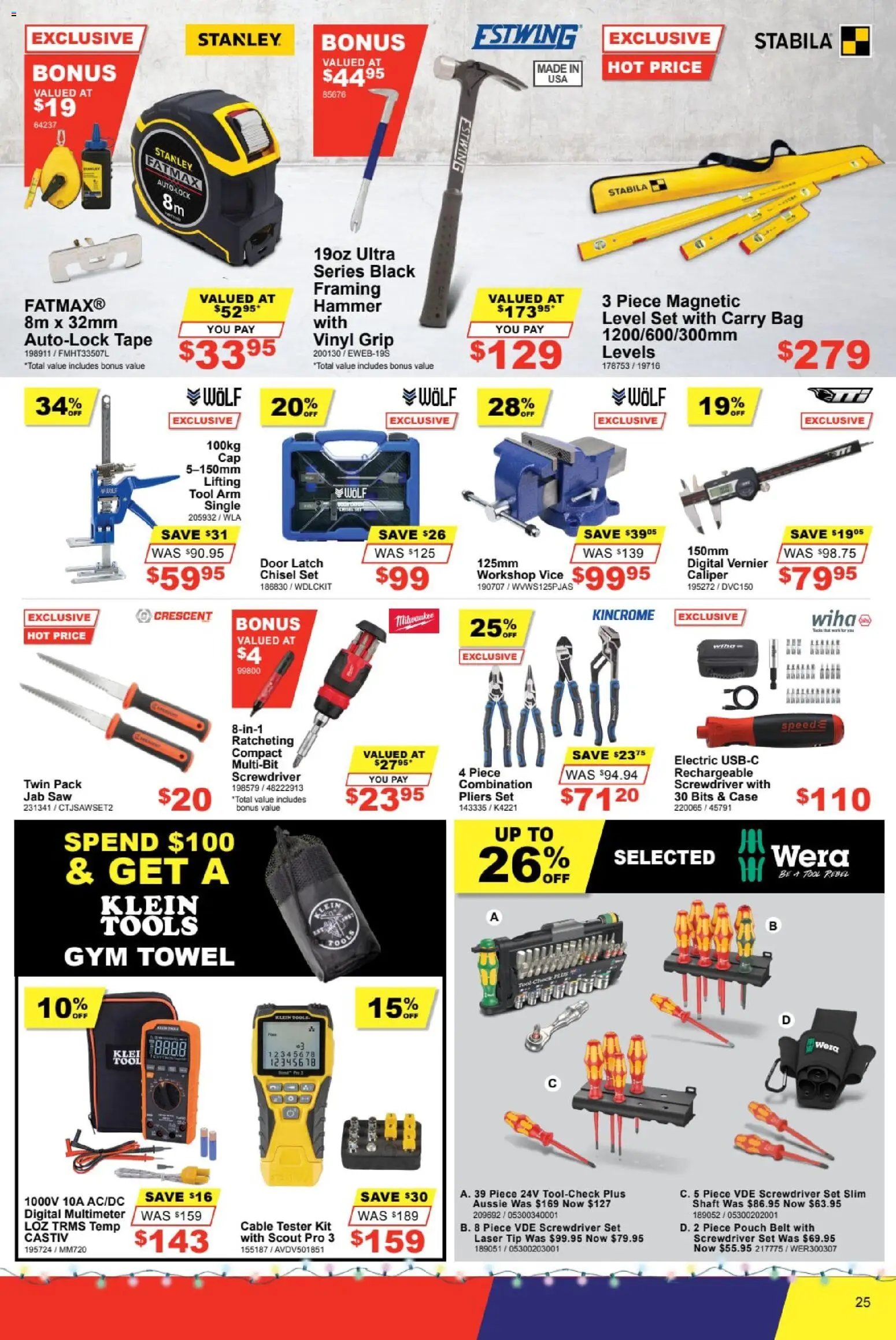 Total Tools Catalogue (2025-12-02 - 2025-12-24) | 23