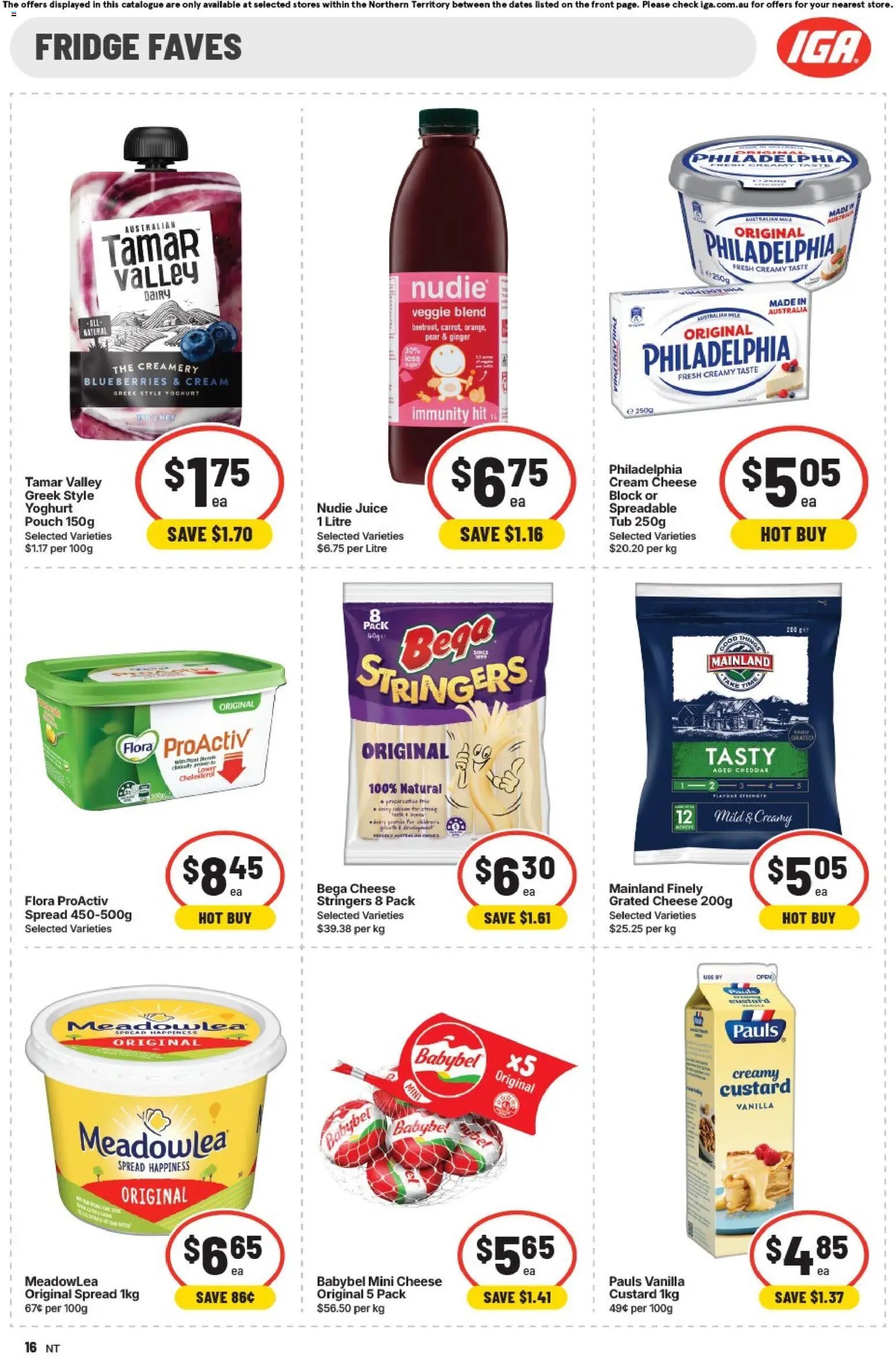 IGA catalogue NT