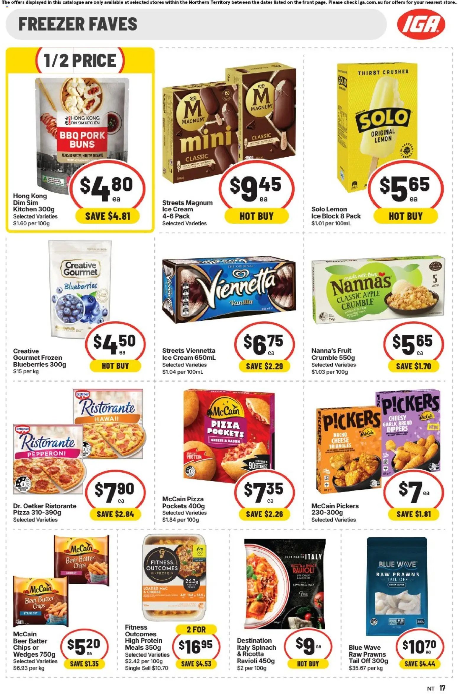 IGA catalogue NT