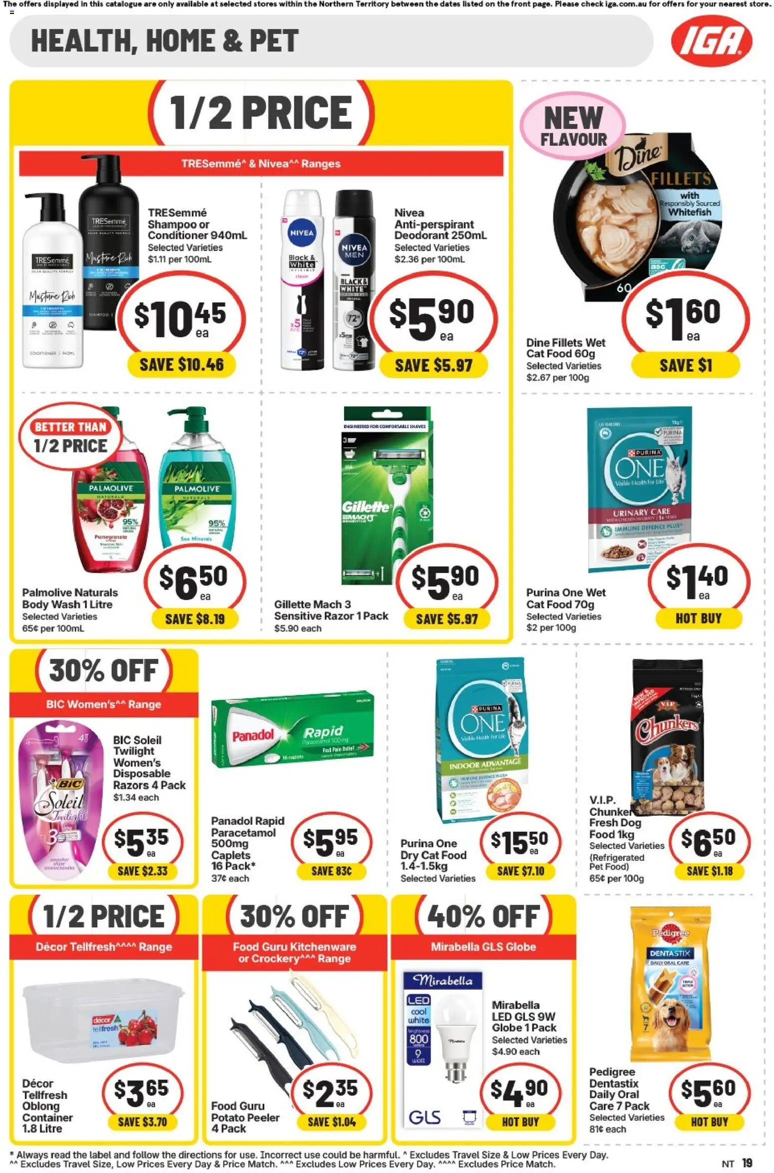 IGA catalogue NT