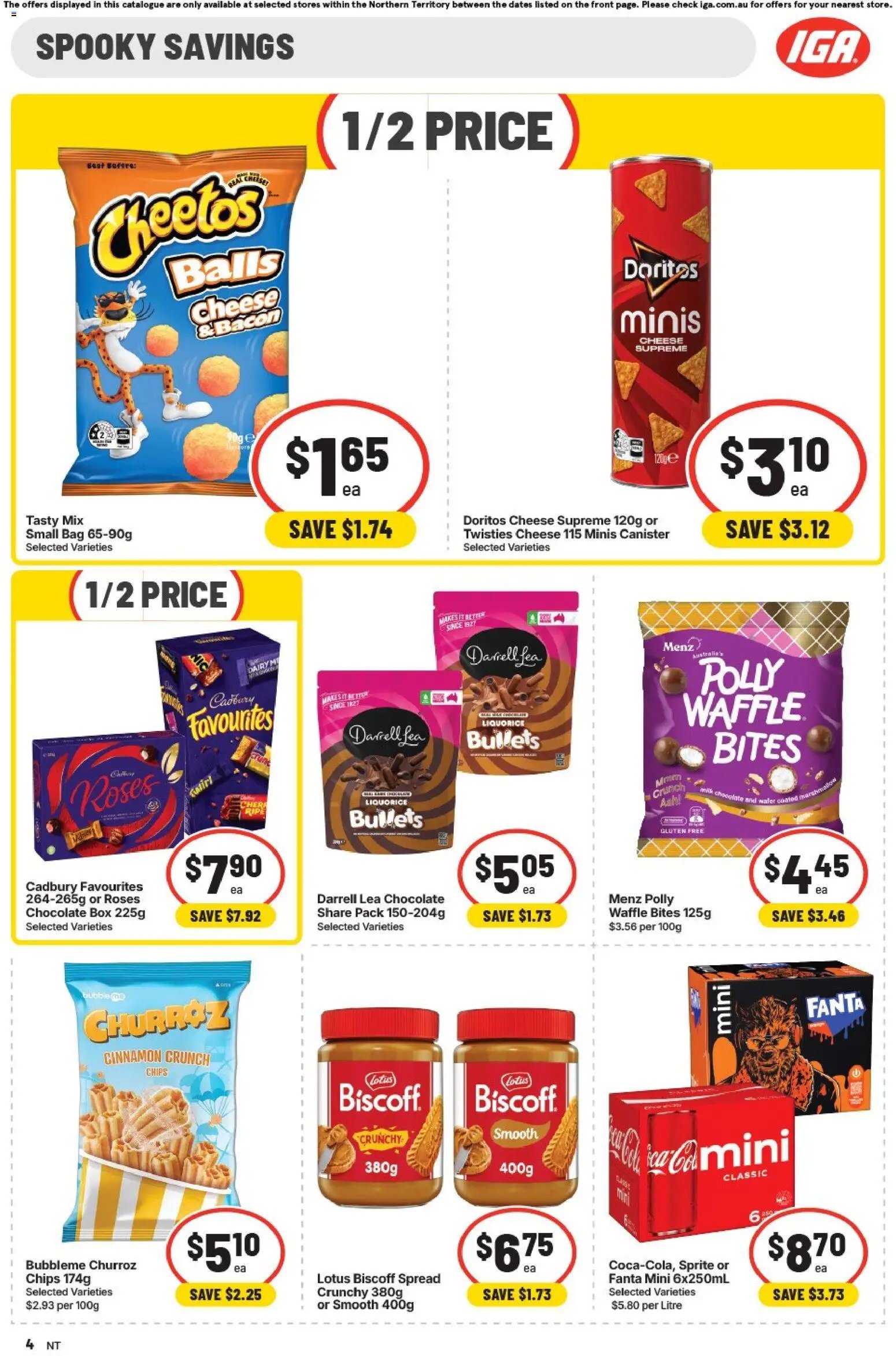 IGA catalogue NT