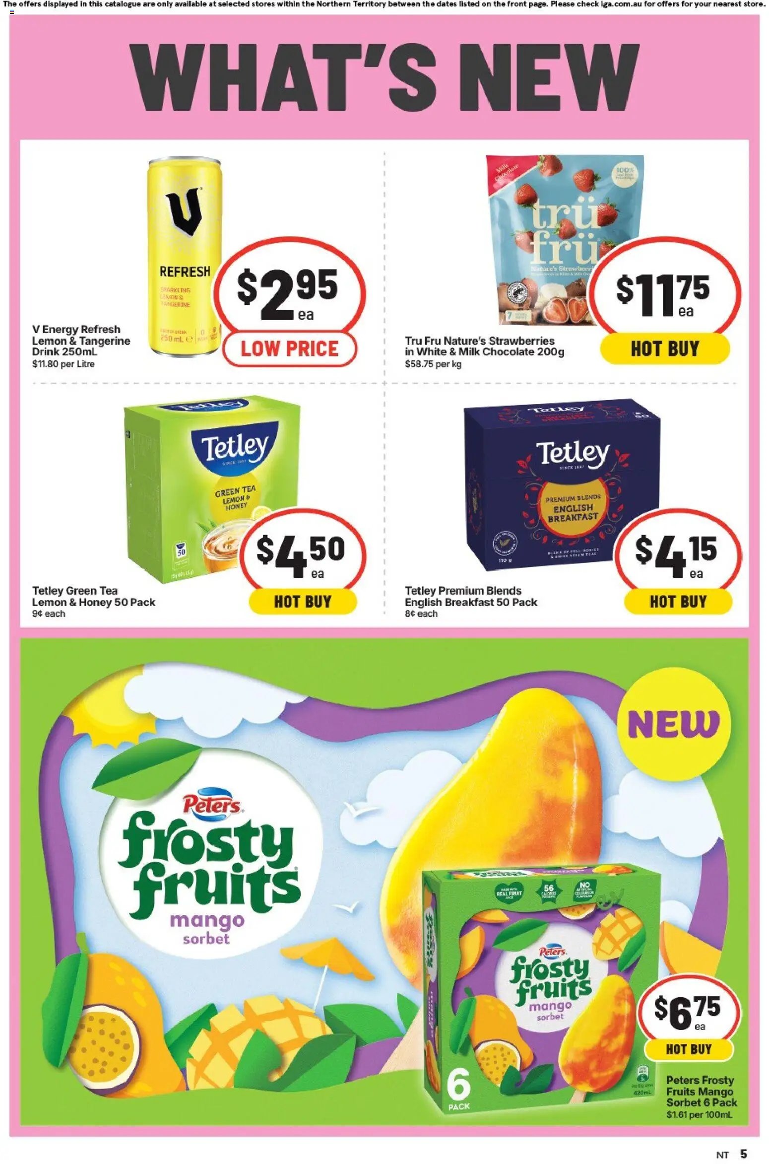 IGA catalogue NT