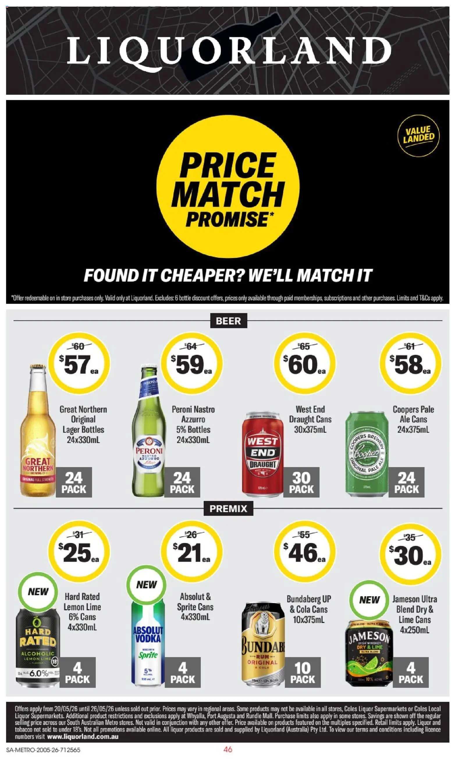 Liquorland catalogue SA (2026-05-20 - 2026-05-26) | 1