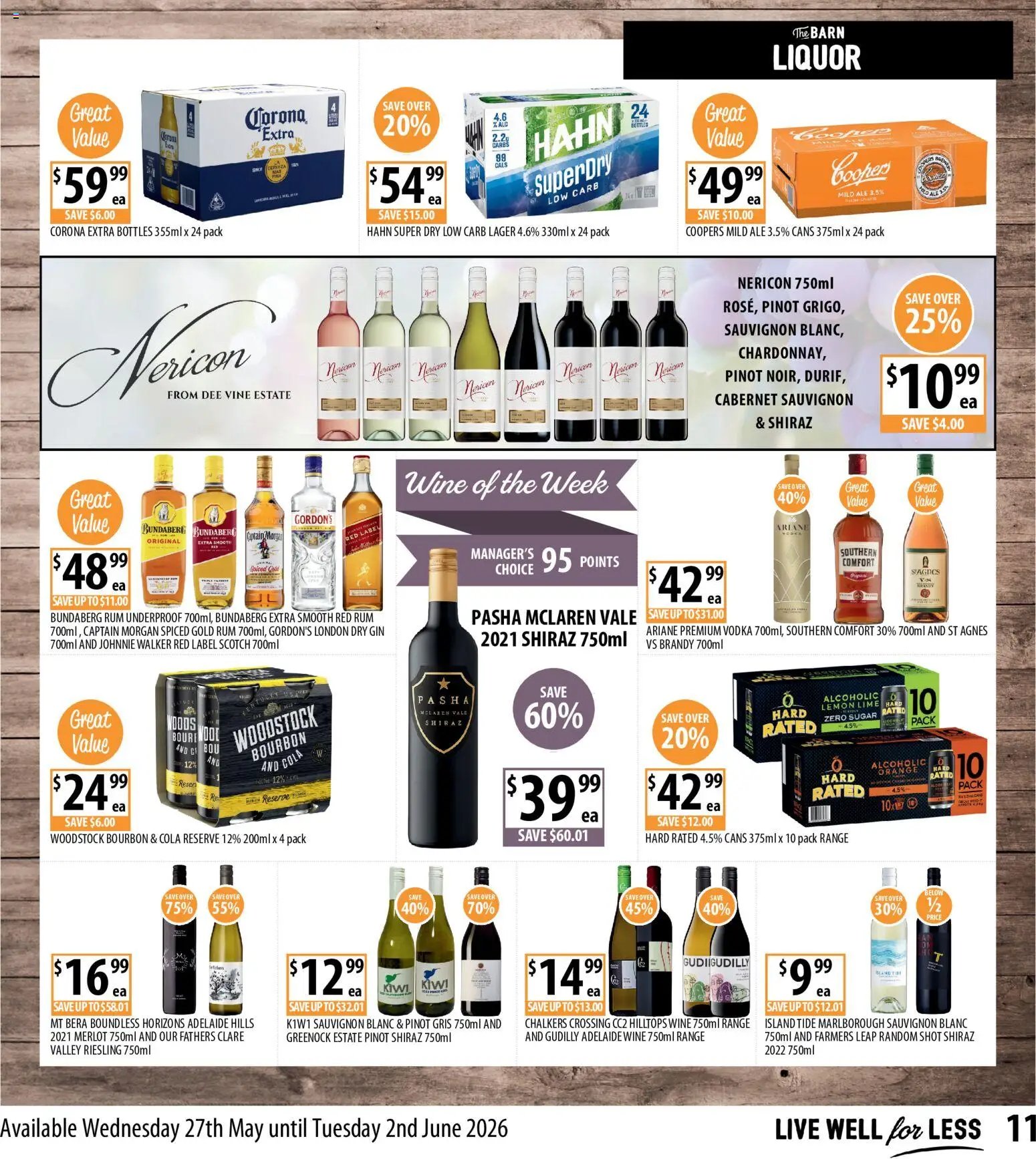 Supabarn catalogue