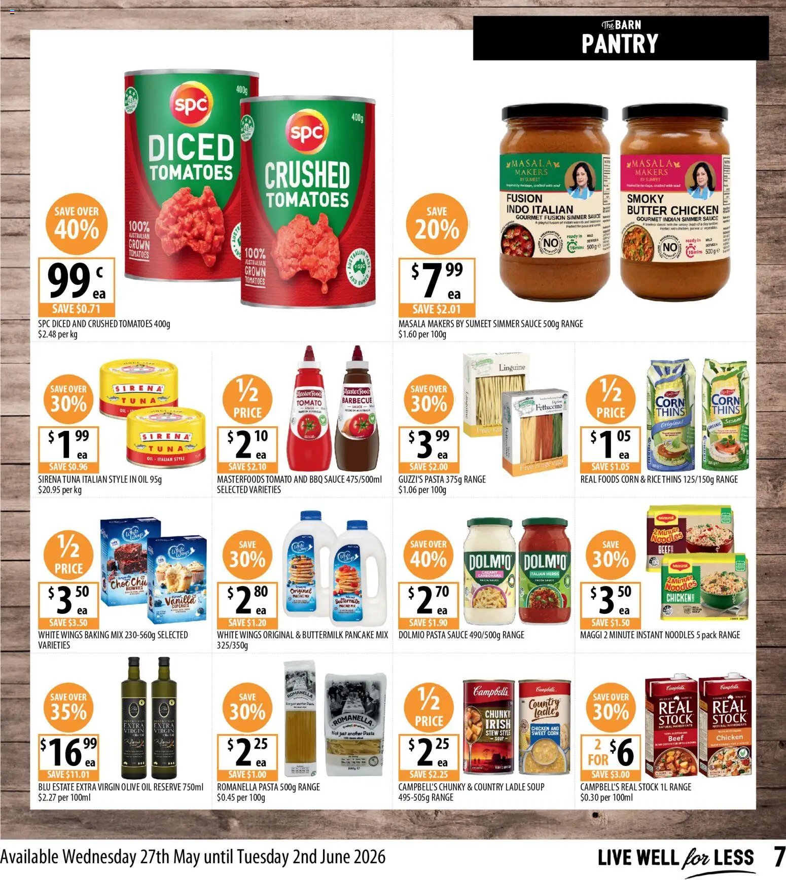 Supabarn catalogue