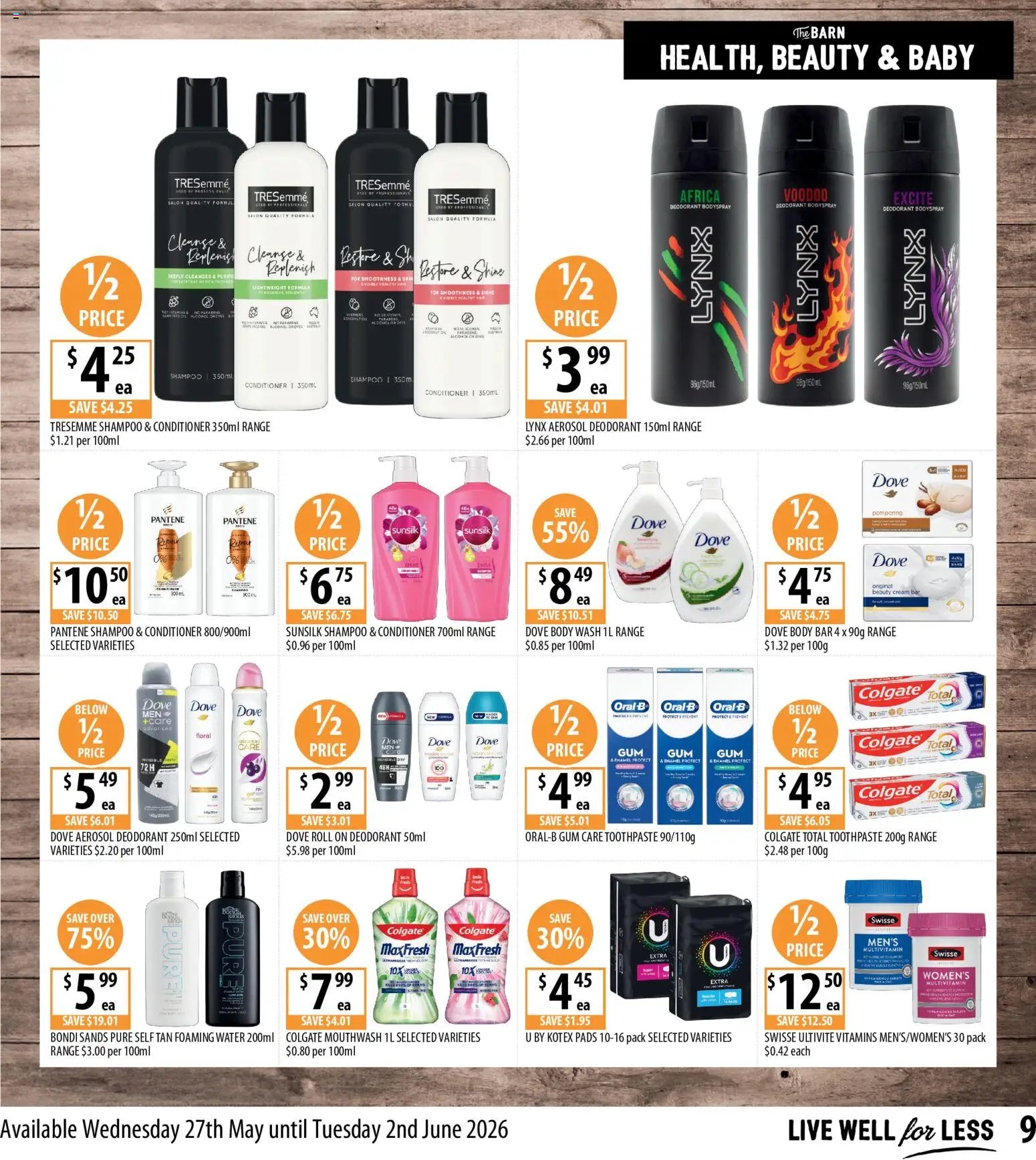 Supabarn catalogue