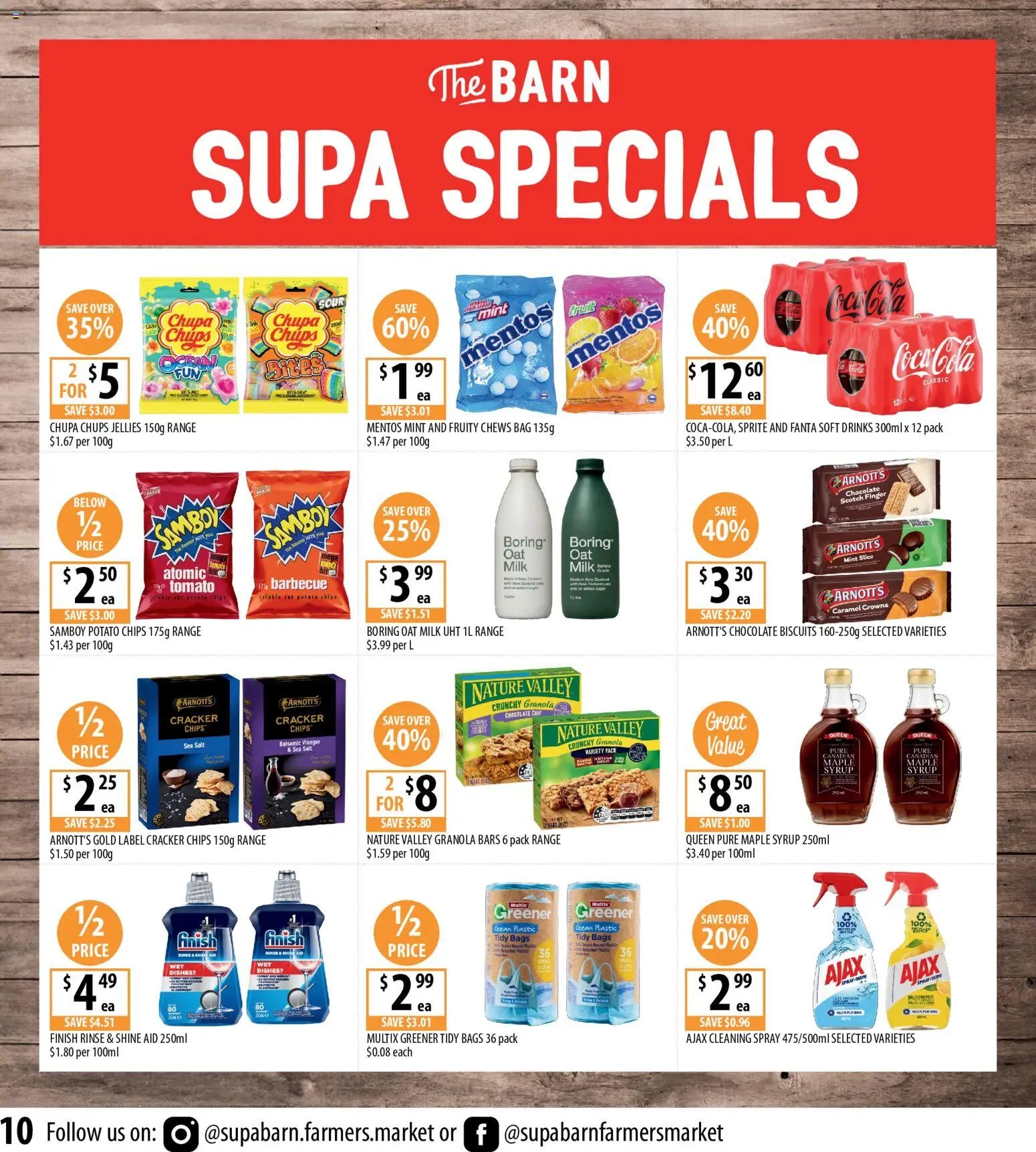 Supabarn catalogue