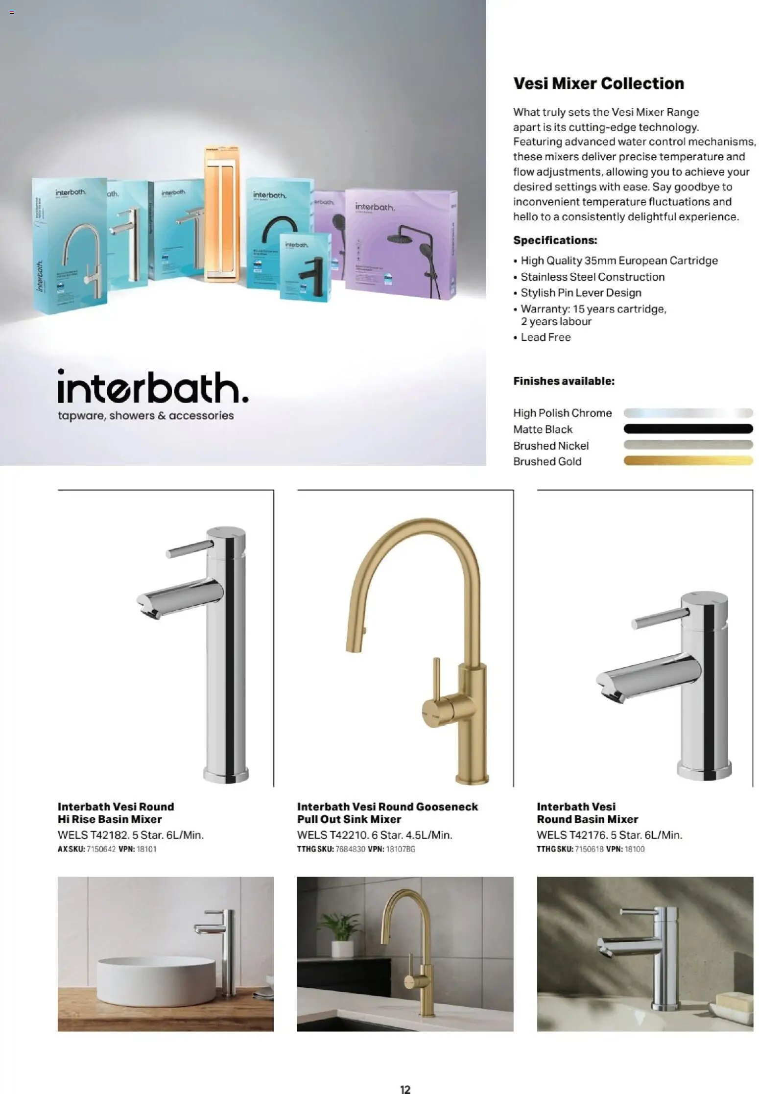 Mitre 10 - Bathroom, Kitchen and Laundry E-selection Guide 2026 (2026-02-13 - 2027-02-28) | 12
