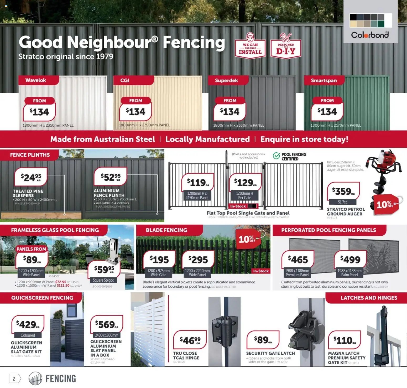 Stratco catalogue VIC