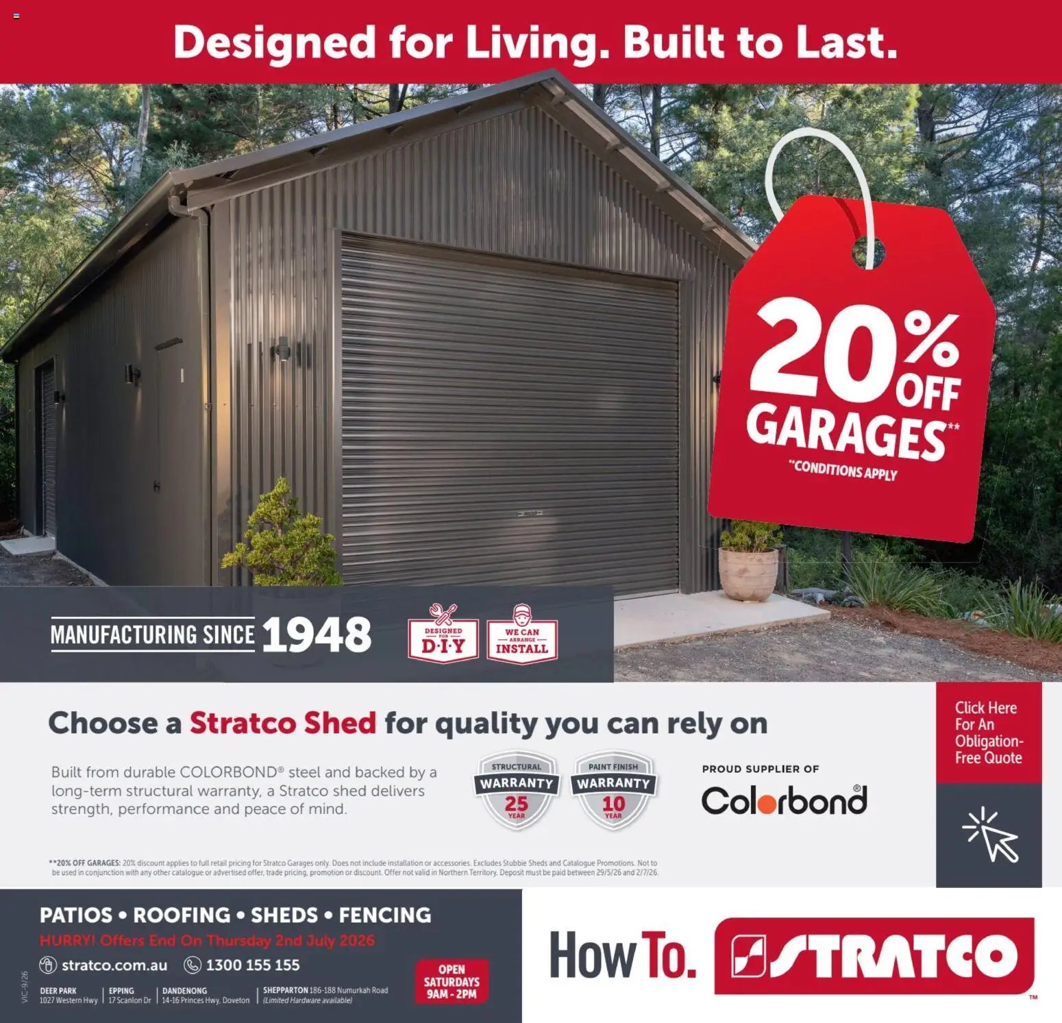 Stratco catalogue VIC