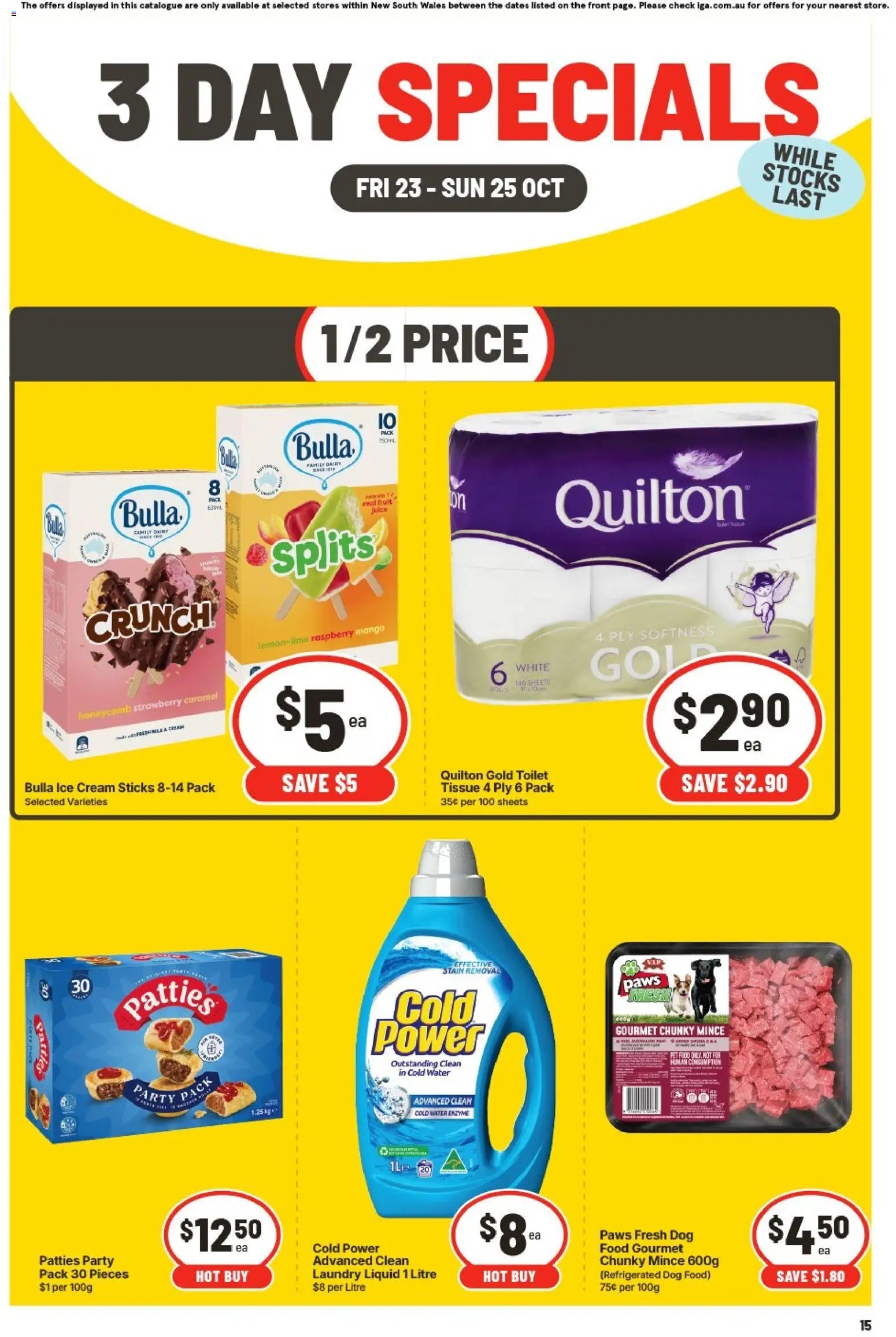 IGA NSW 3 Say Specials