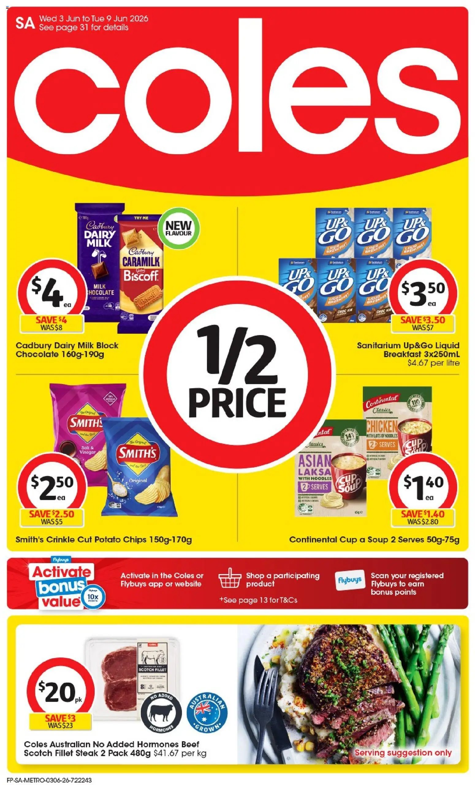 Coles catalogue SA