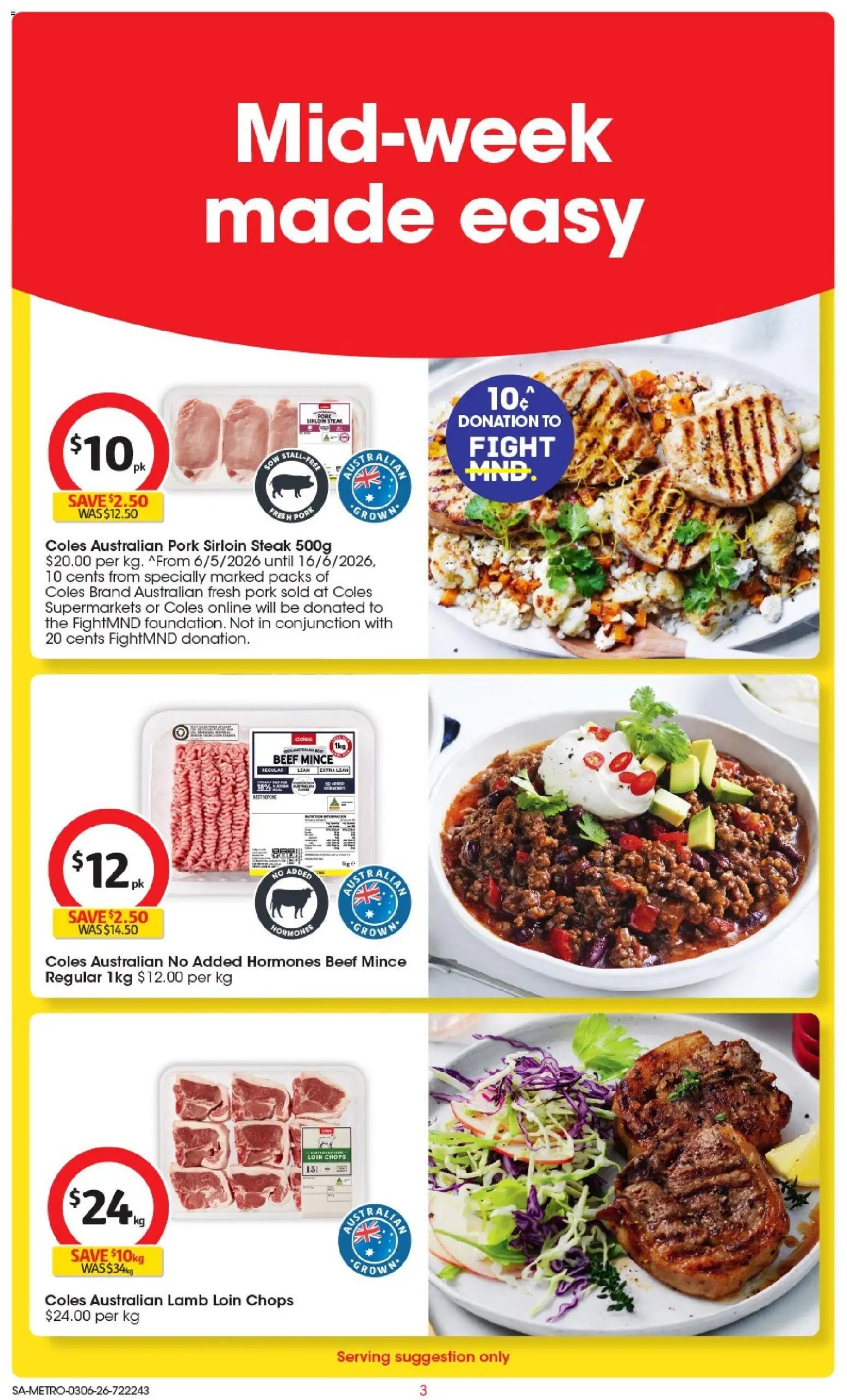 Coles catalogue SA