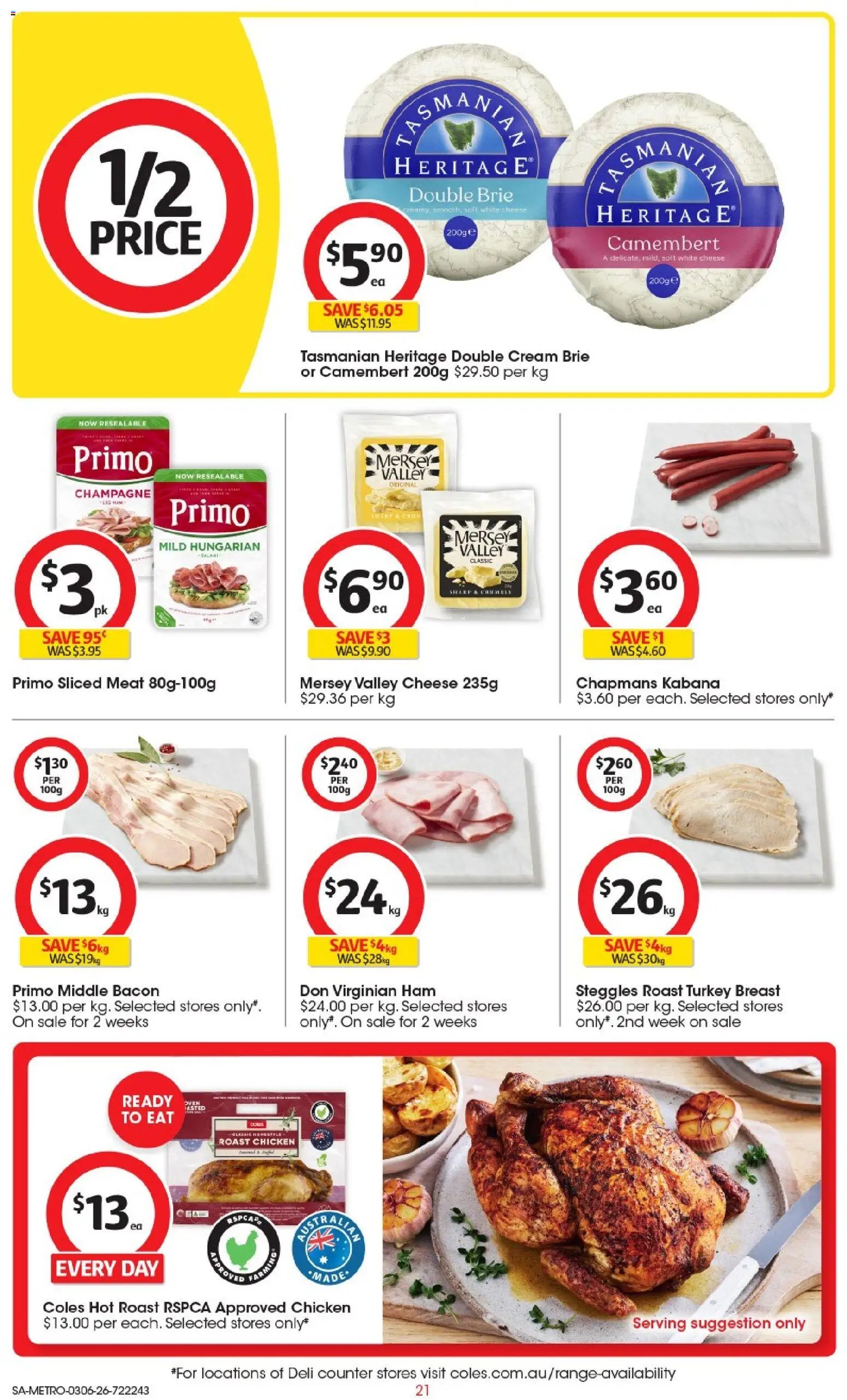 Coles catalogue SA