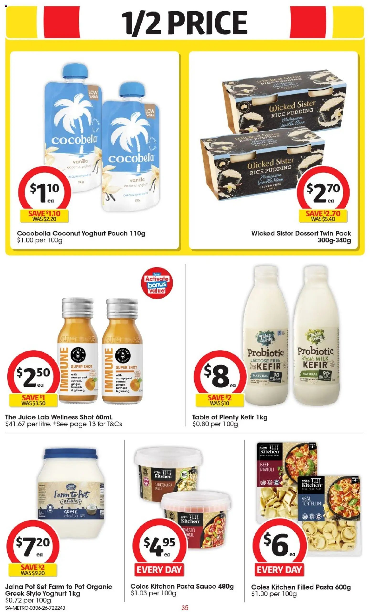 Coles catalogue SA