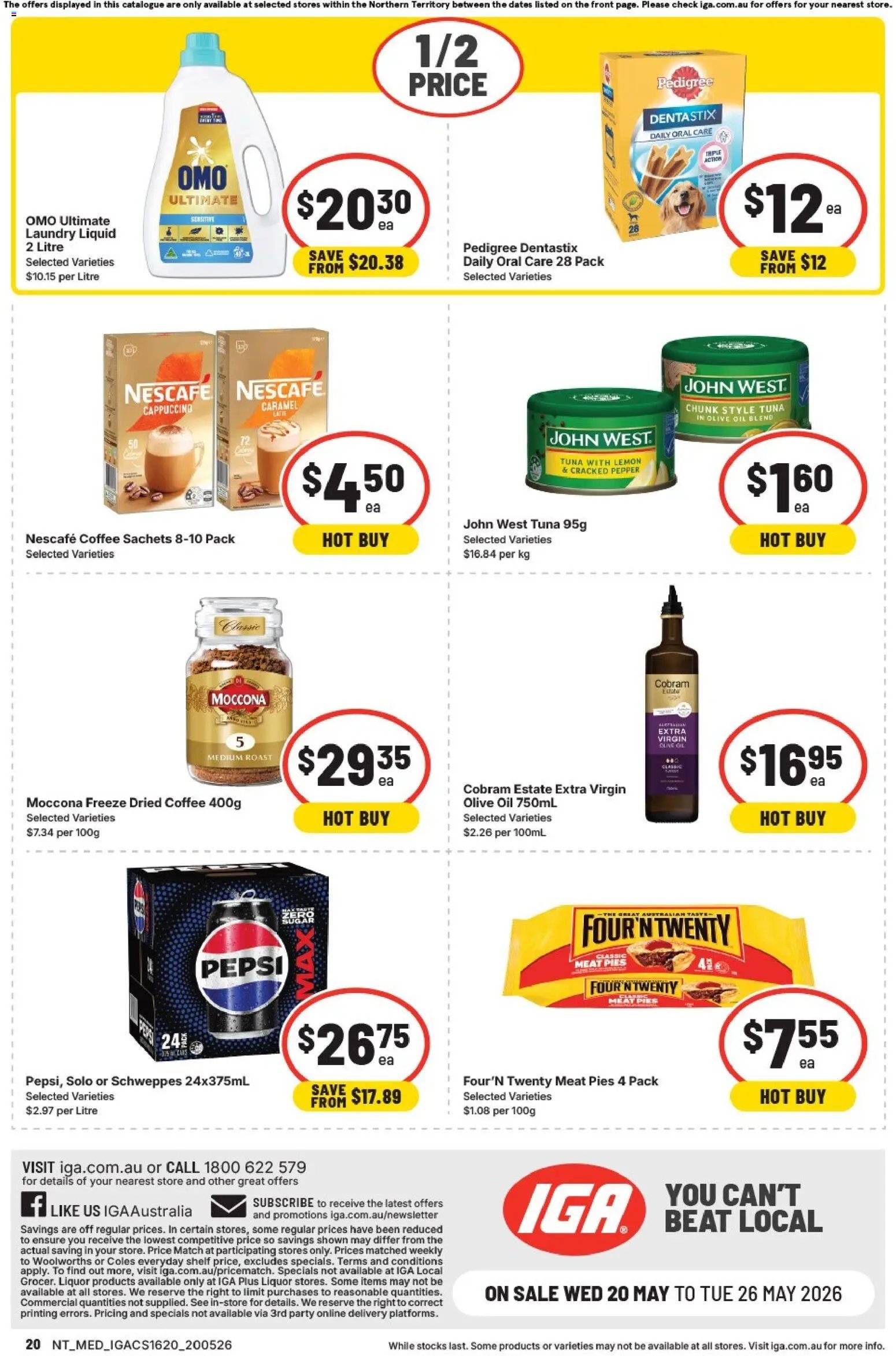 IGA catalogue NT (2026-05-20 - 2026-05-26) | 2