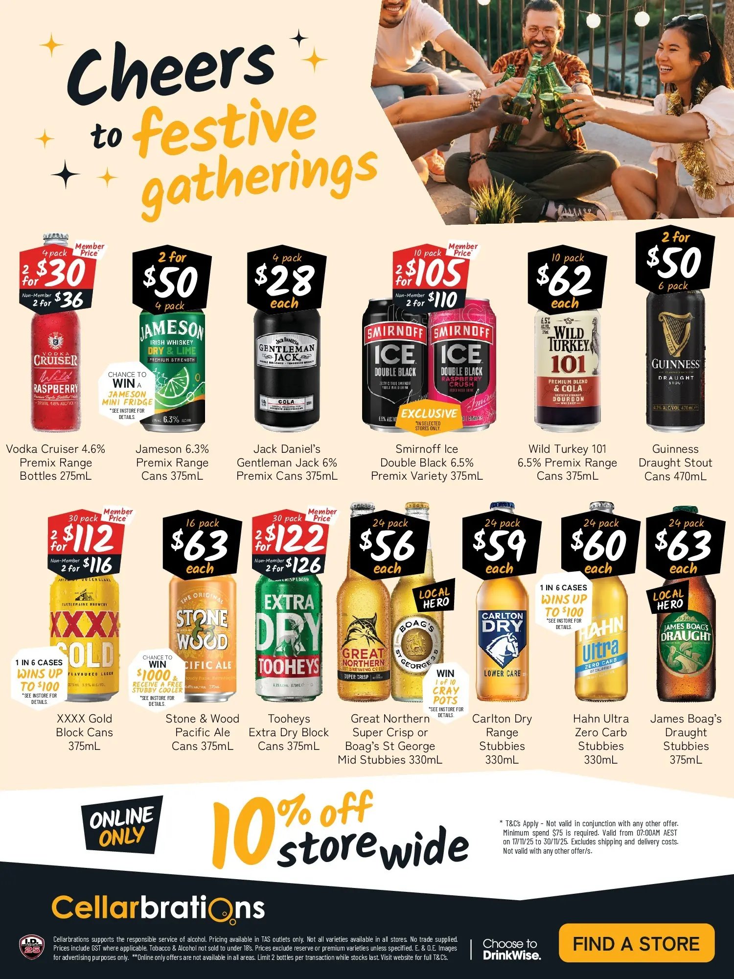 Cellarbrations - Christmas Gifts that hit the spot Good Shout! (2025-11-16 - 2025-11-30) | 6