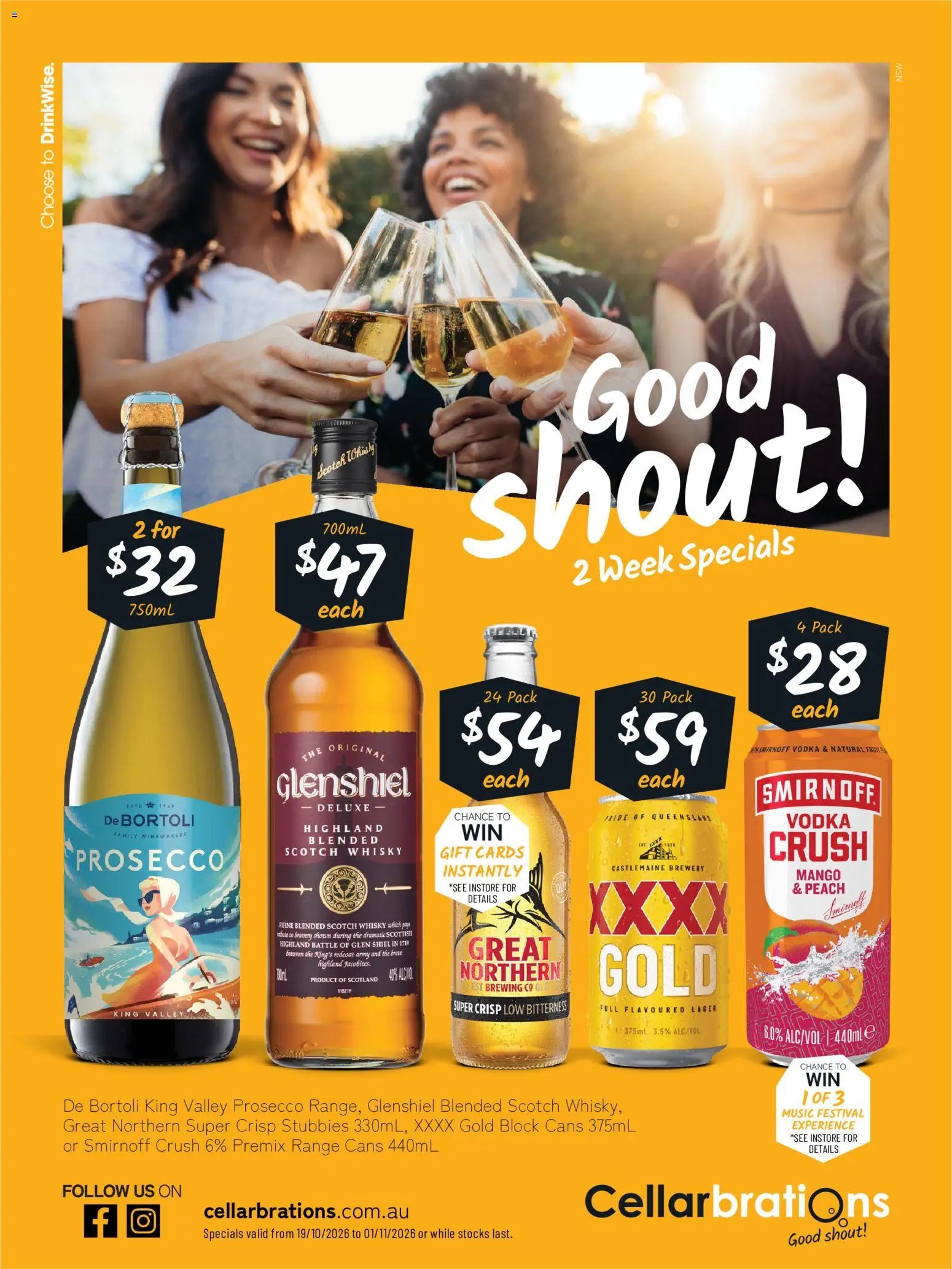 Cellarbrations catalogue