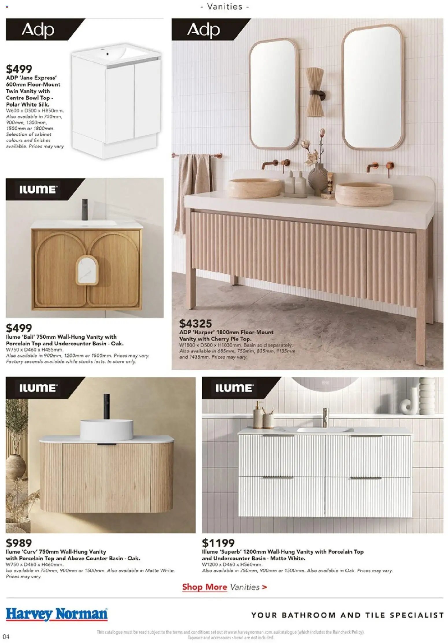 Harvey Norman Bathroom & Tile