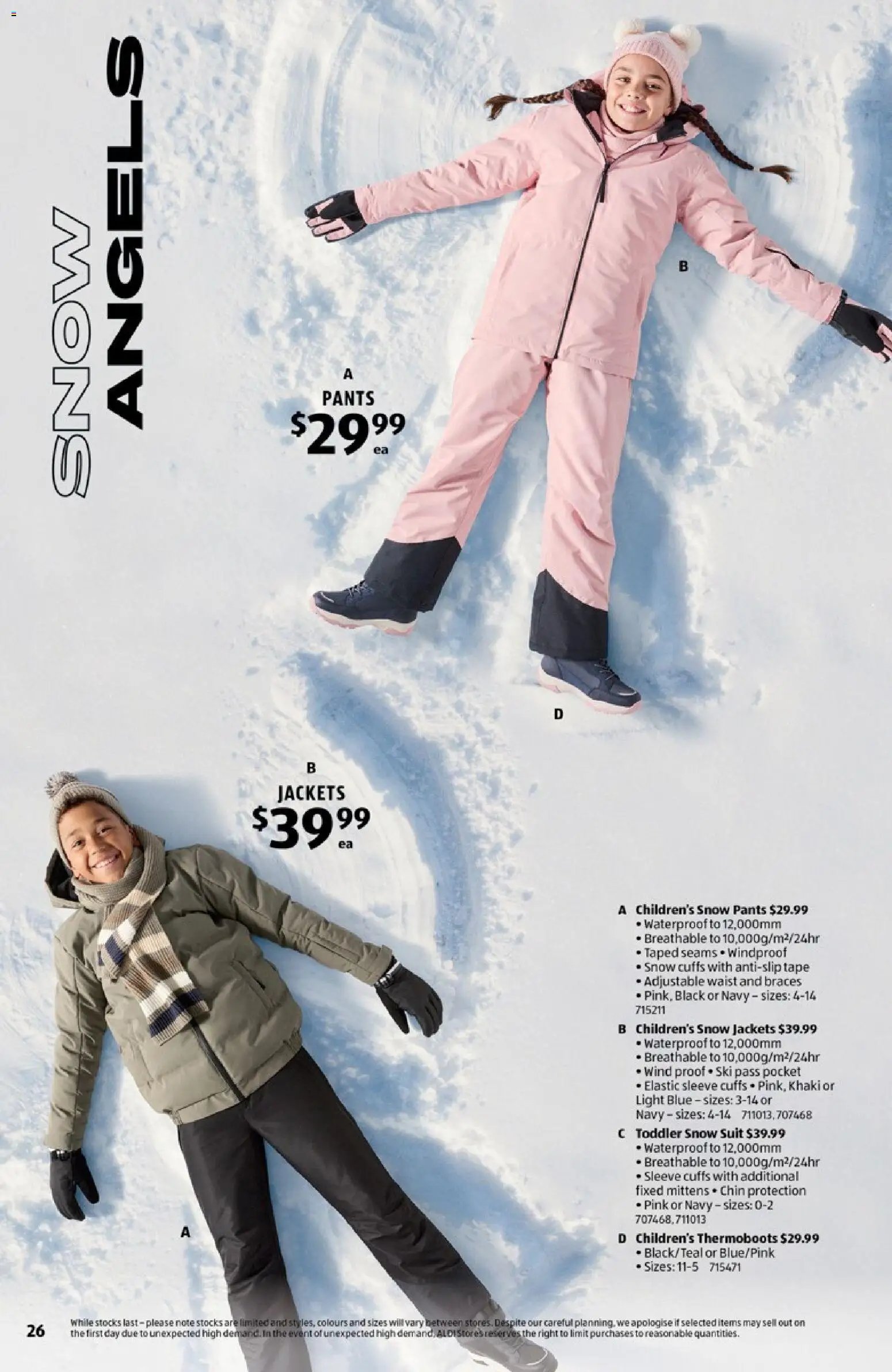 Aldi Snow Gear (2026-05-20 - 2026-06-30) | 26